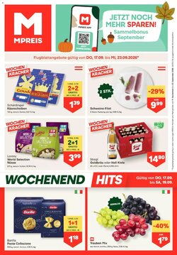 MPreis Flugblatt (ab 17.09.2026) - Angebote und Prospekt