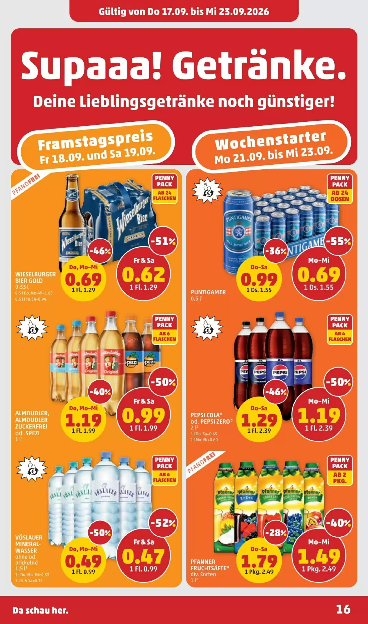PENNY Flugblatt (ab 17.09.2026) - Angebote und Prospekt - Seite 16