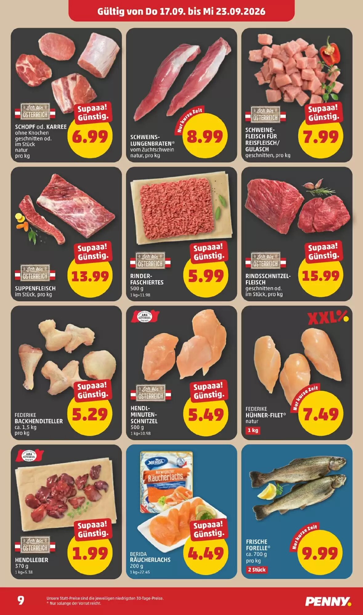 PENNY Flugblatt (ab 17.09.2026) - Angebote und Prospekt - Seite 9