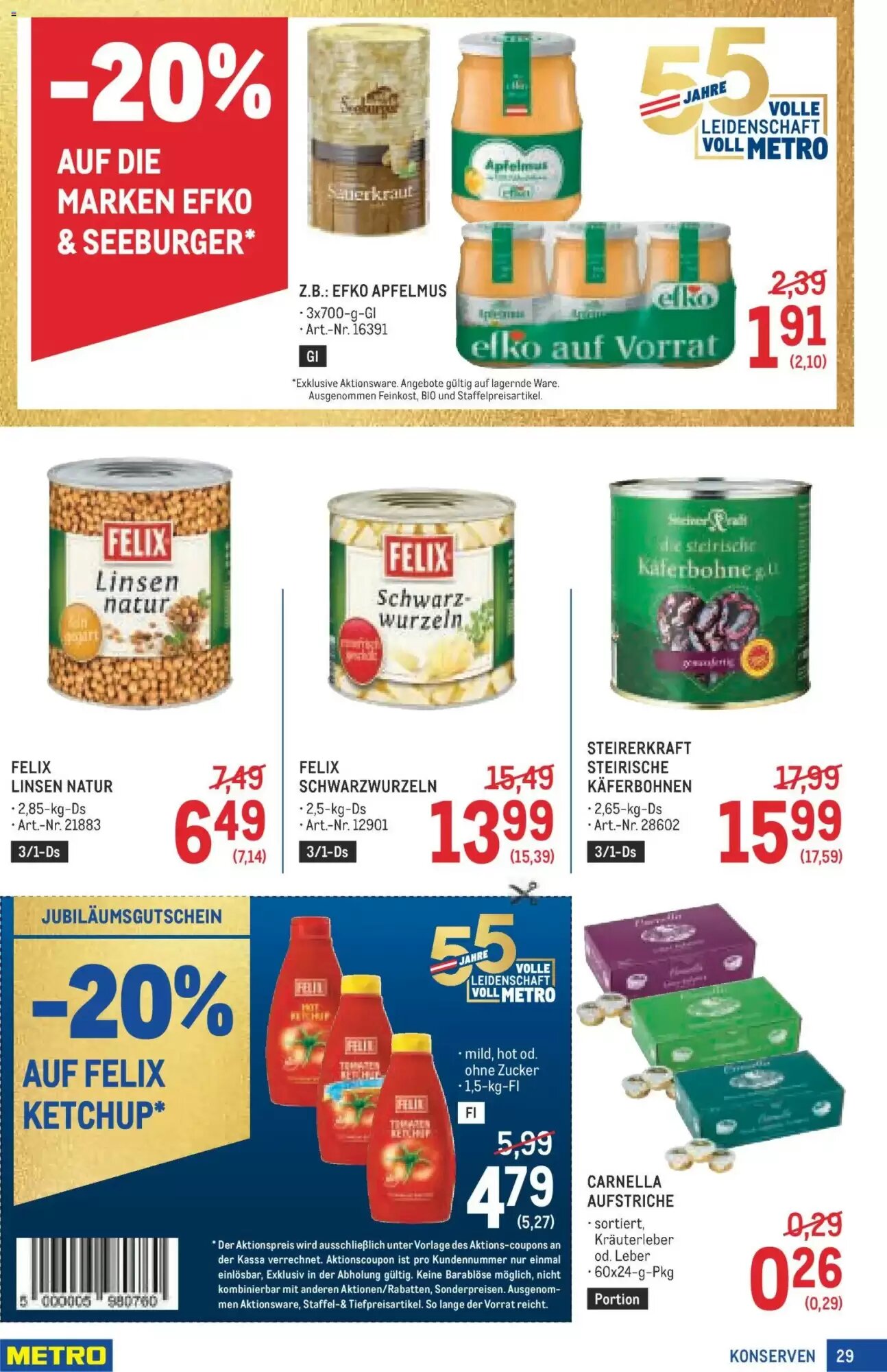Metro Flugblatt (ab 17.09.2026) - Angebote und Prospekt - Seite 29