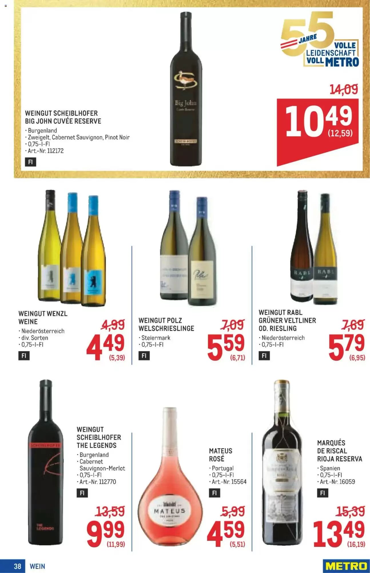 Metro Flugblatt (ab 17.09.2026) - Angebote und Prospekt - Seite 38