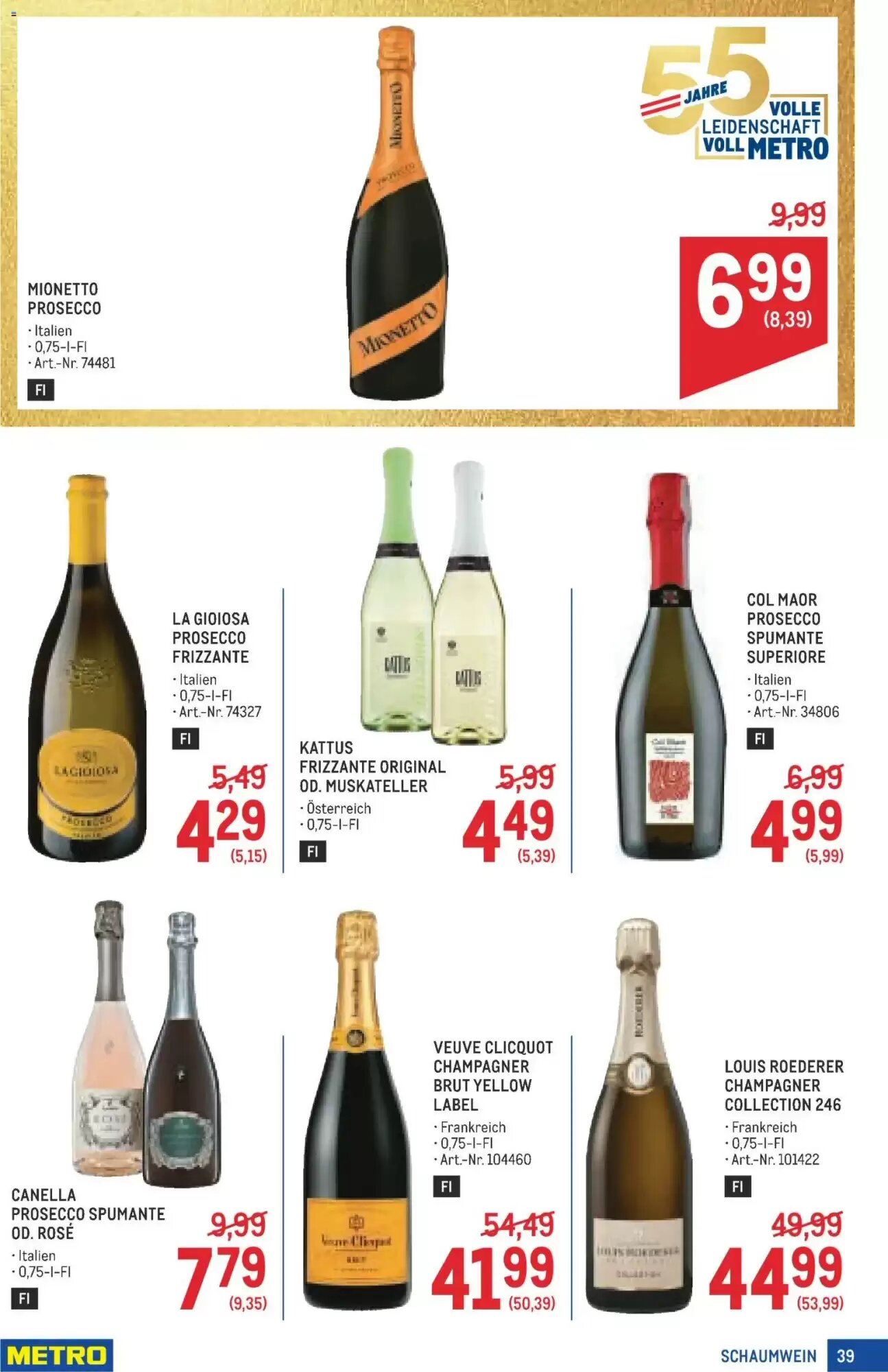 Metro Flugblatt (ab 17.09.2026) - Angebote und Prospekt - Seite 39