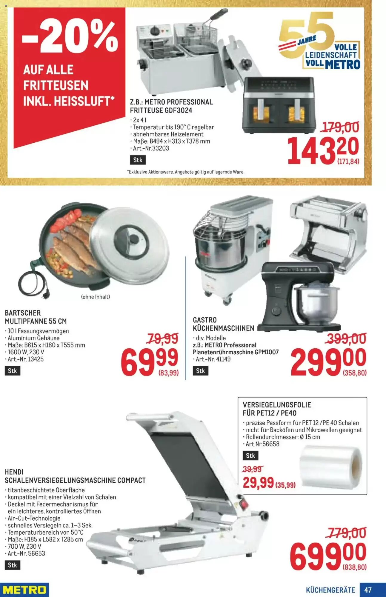 Metro Flugblatt (ab 17.09.2026) - Angebote und Prospekt - Seite 47