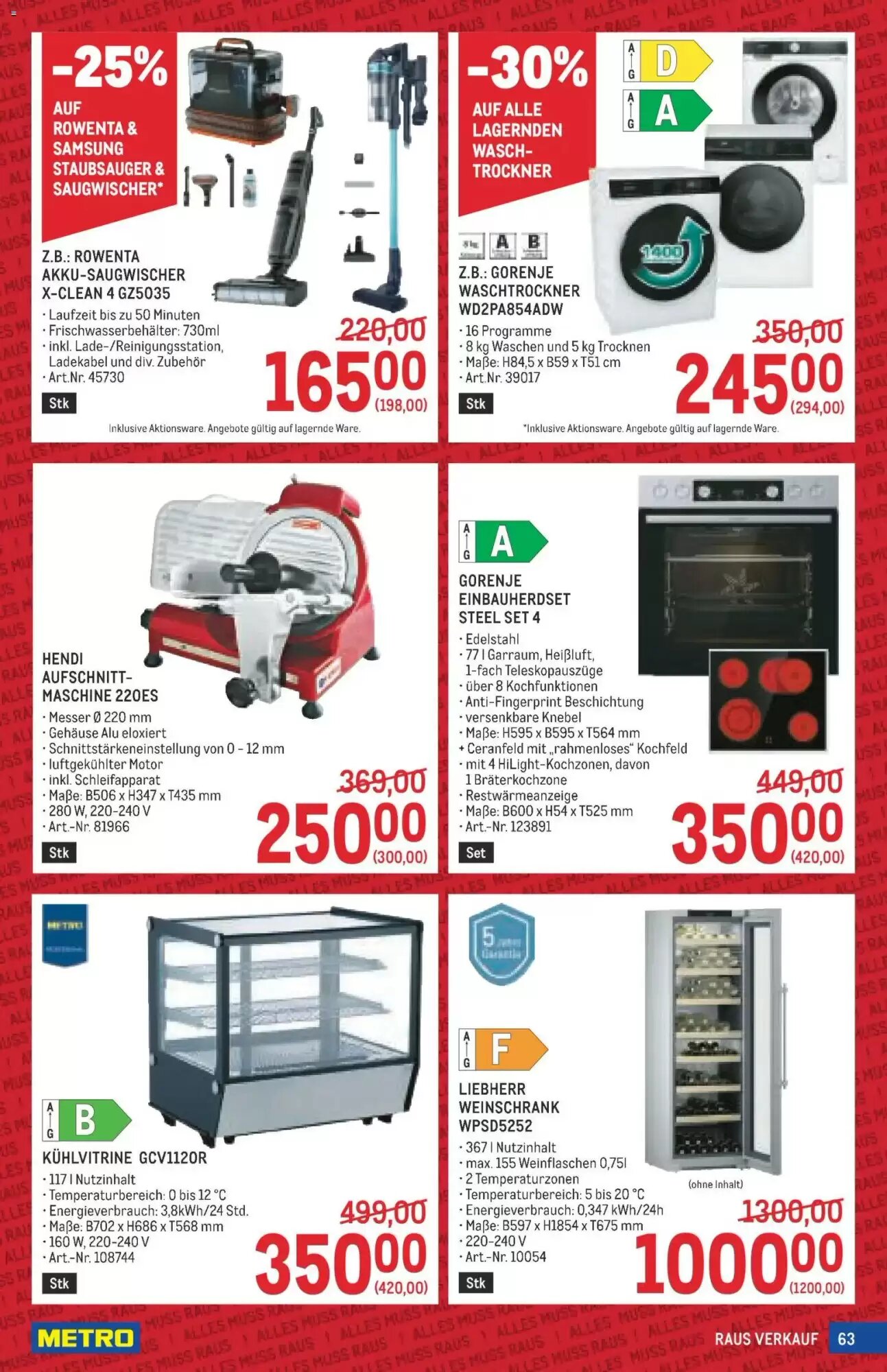 Metro Flugblatt (ab 17.09.2026) - Angebote und Prospekt - Seite 63