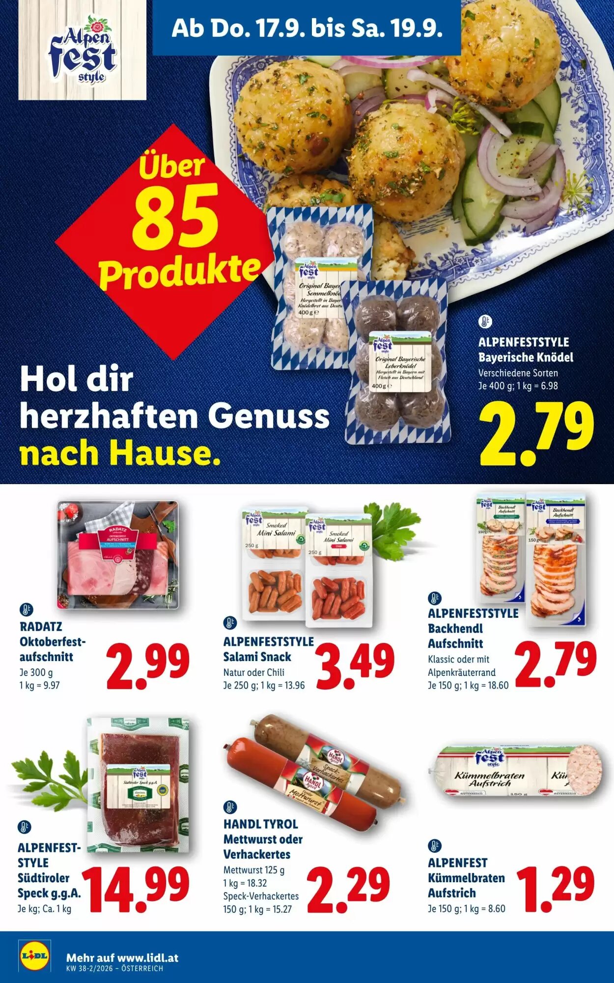 Lidl Flugblatt (ab 17.09.2026) - Angebote und Prospekt - Seite 14