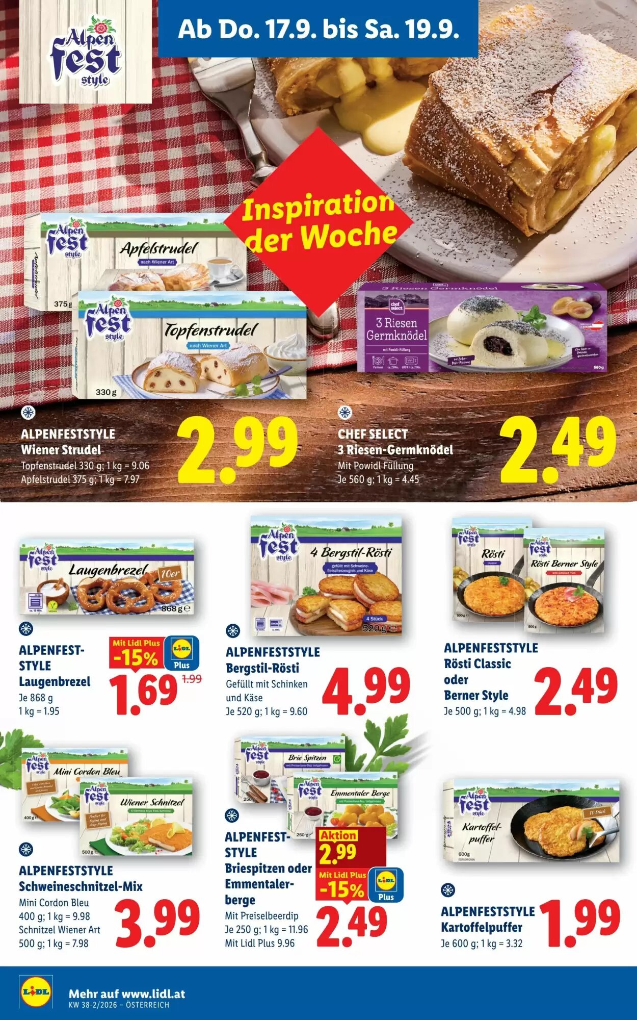Lidl Flugblatt (ab 17.09.2026) - Angebote und Prospekt - Seite 16