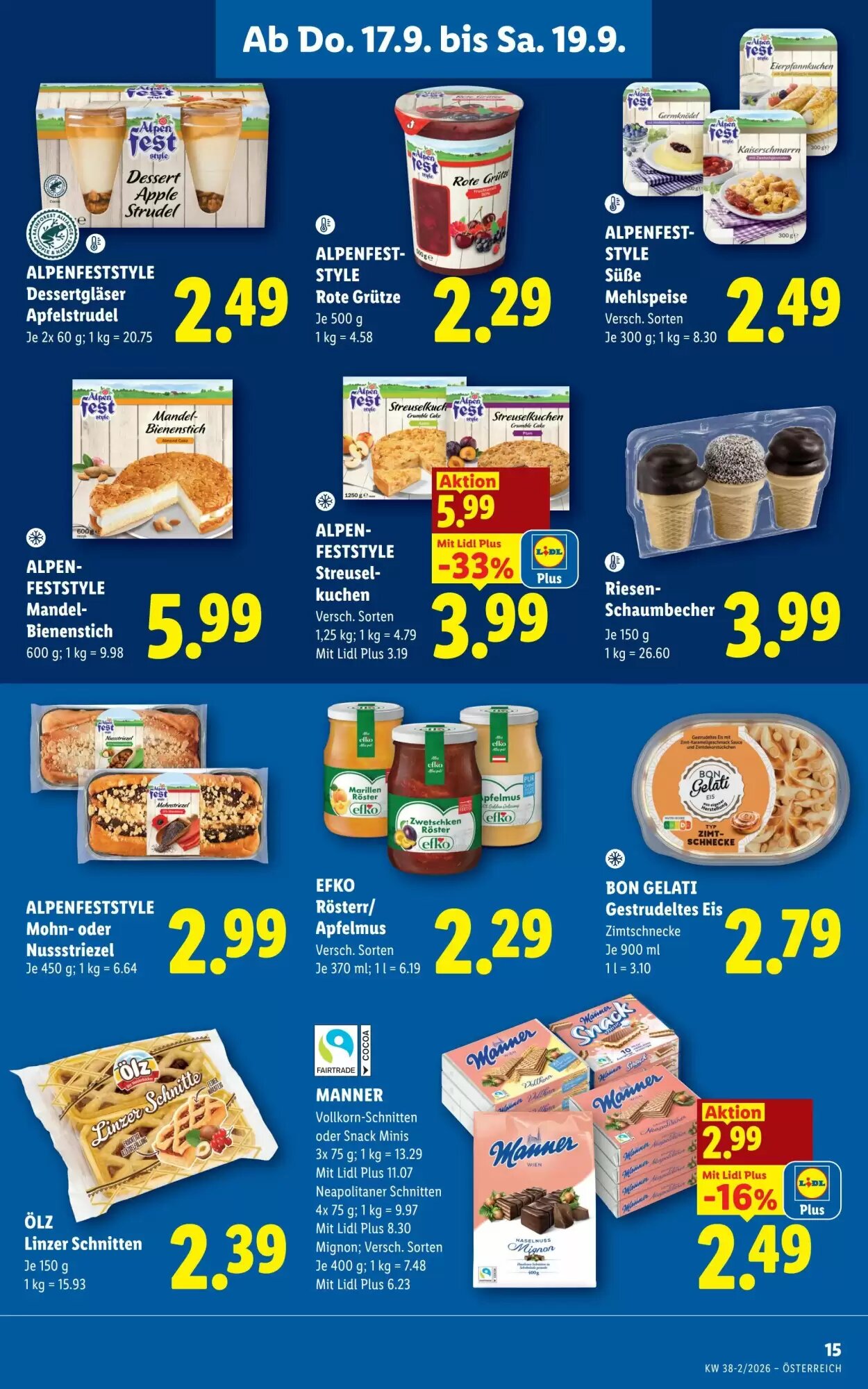 Lidl Flugblatt (ab 17.09.2026) - Angebote und Prospekt - Seite 17