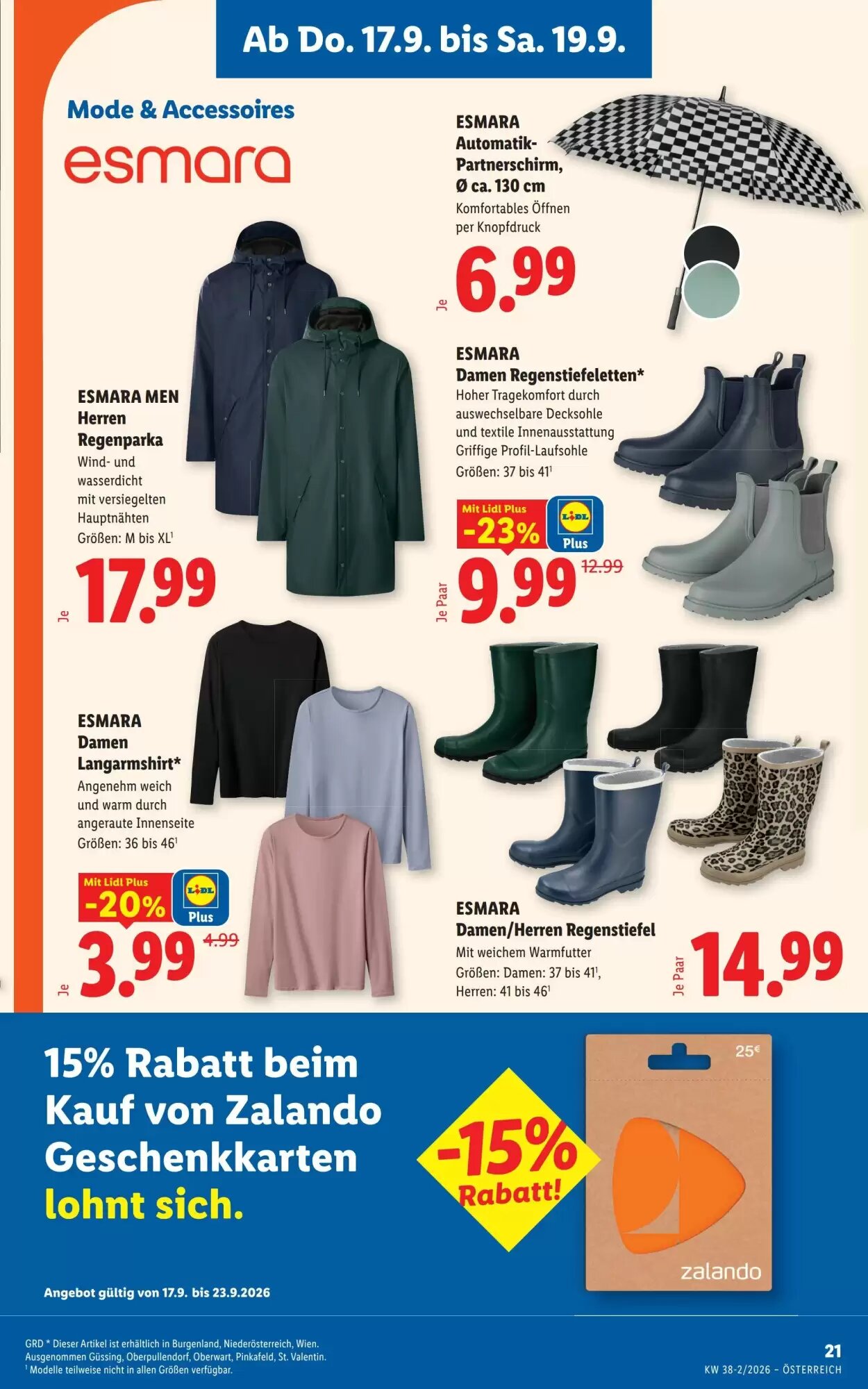 Lidl Flugblatt (ab 17.09.2026) - Angebote und Prospekt - Seite 25