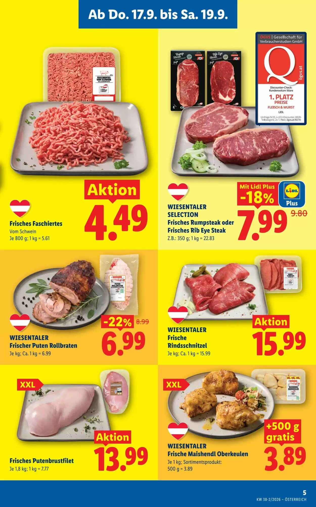 Lidl Flugblatt (ab 17.09.2026) - Angebote und Prospekt - Seite 7