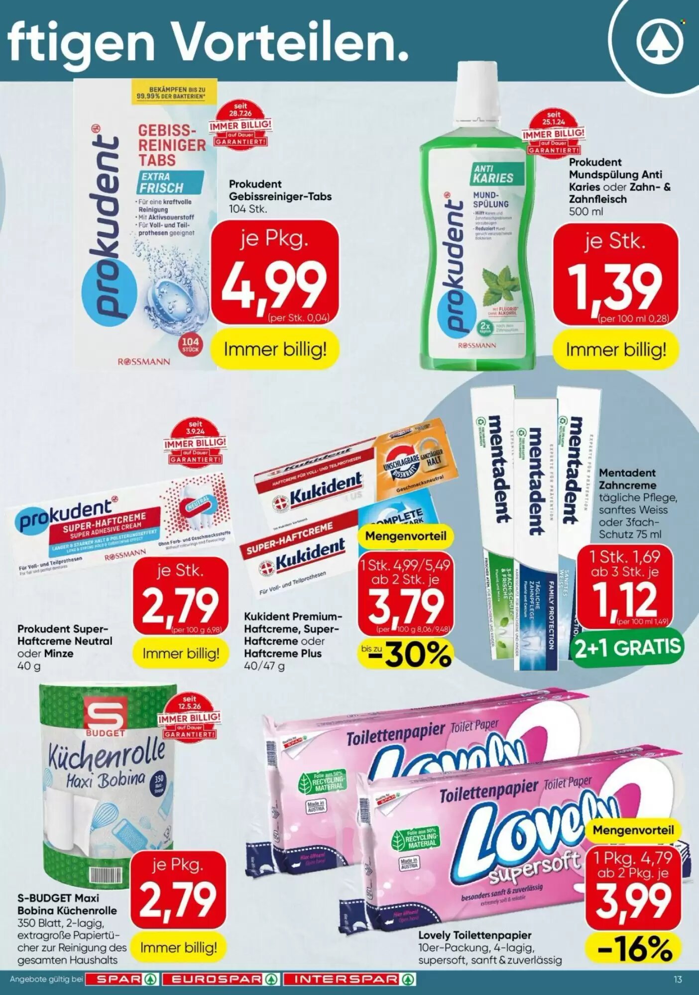 Eurospar Flugblatt (ab 17.09.2026) - Angebote und Prospekt - Seite 13