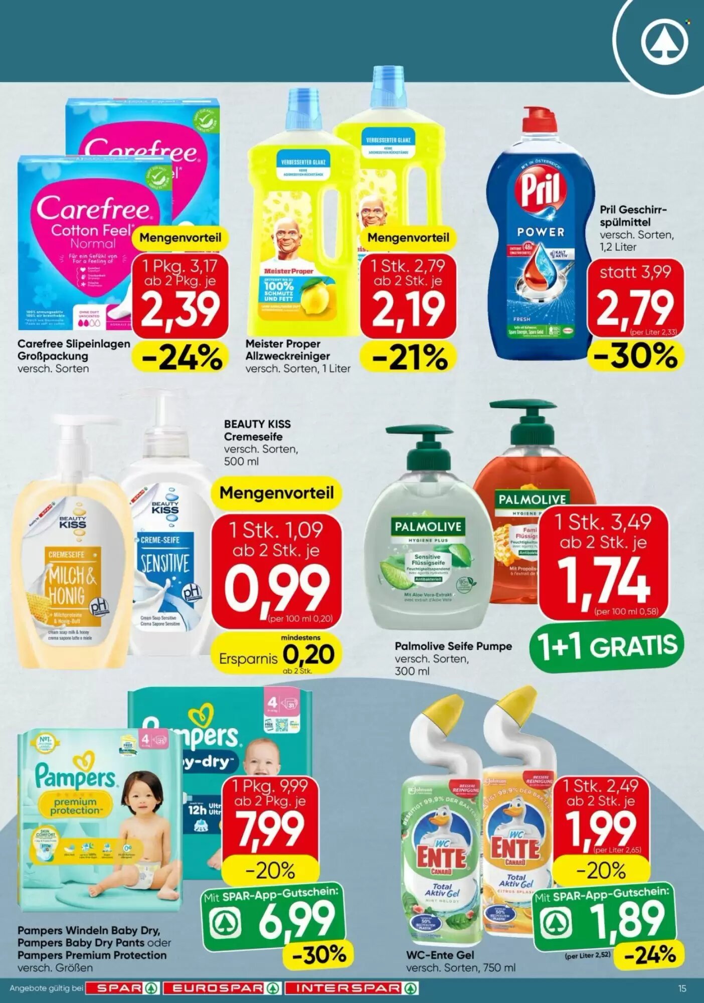 Eurospar Flugblatt (ab 17.09.2026) - Angebote und Prospekt - Seite 15