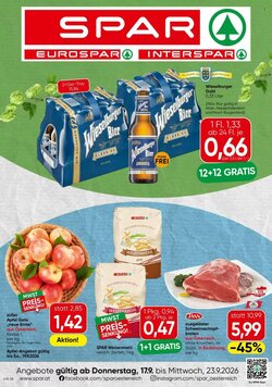 Eurospar Flugblatt (ab 17.09.2026) - Angebote und Prospekt