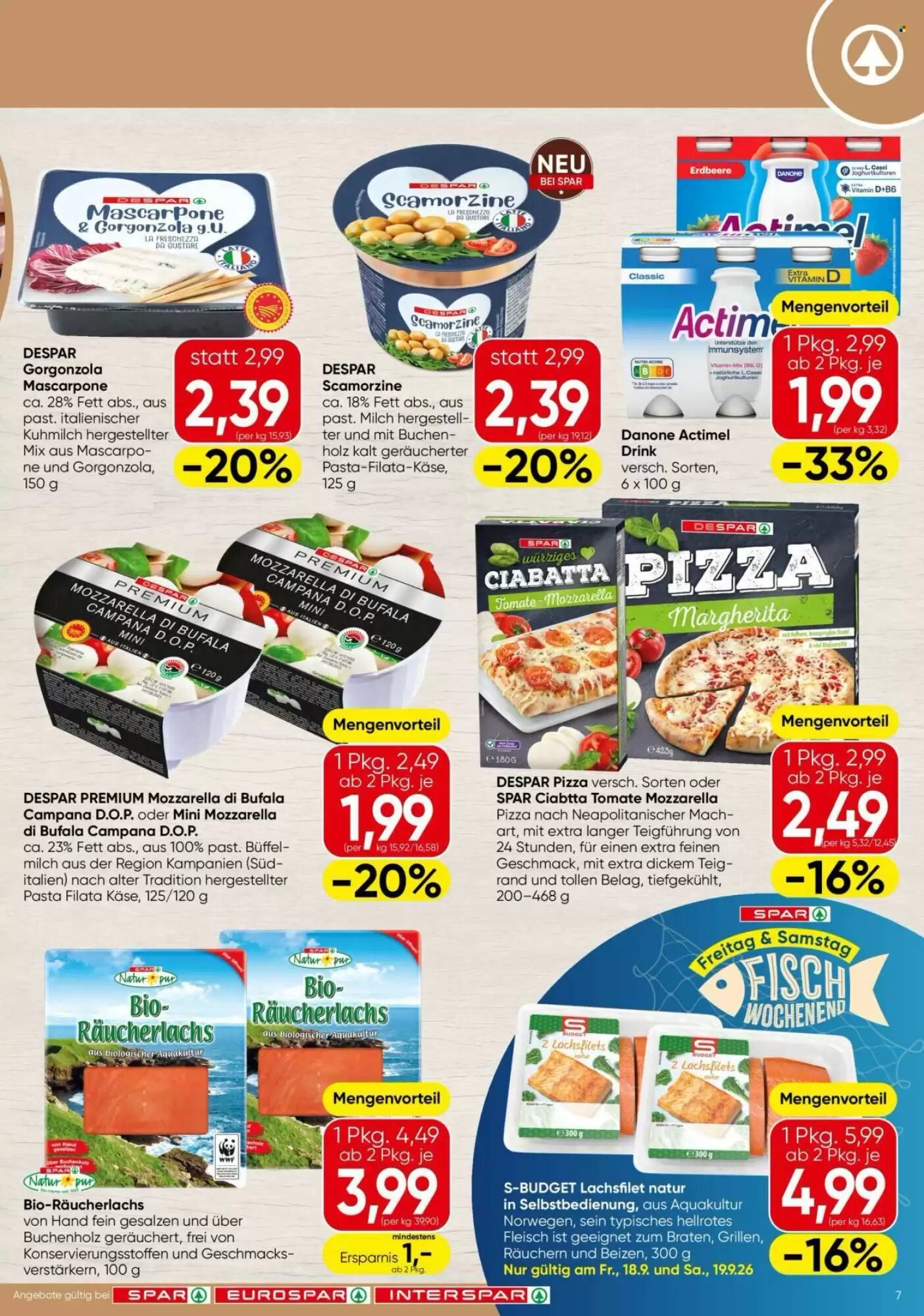 Eurospar Flugblatt (ab 17.09.2026) - Angebote und Prospekt - Seite 7