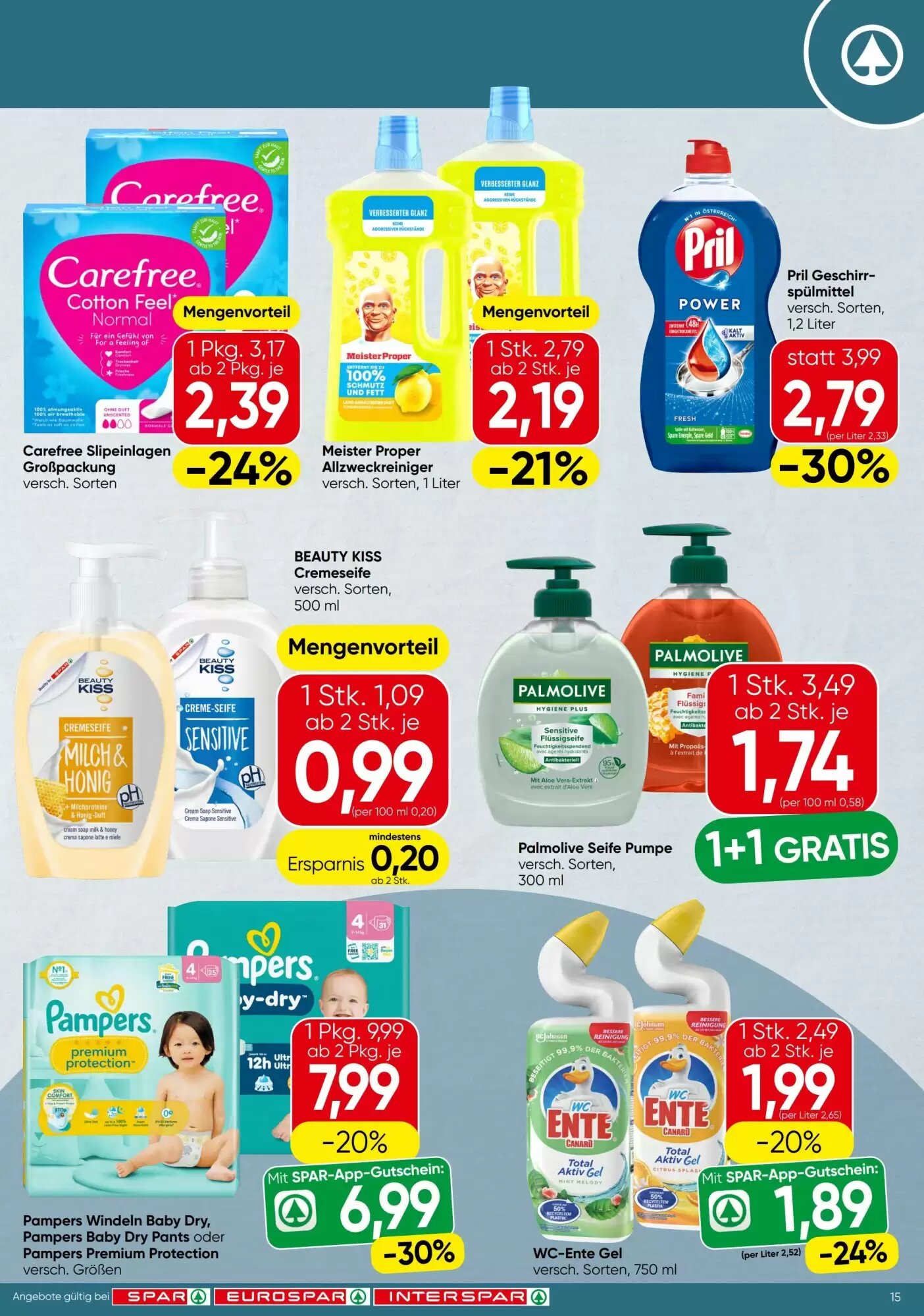 Spar Flugblatt (ab 17.09.2026) - Angebote und Prospekt - Seite 15