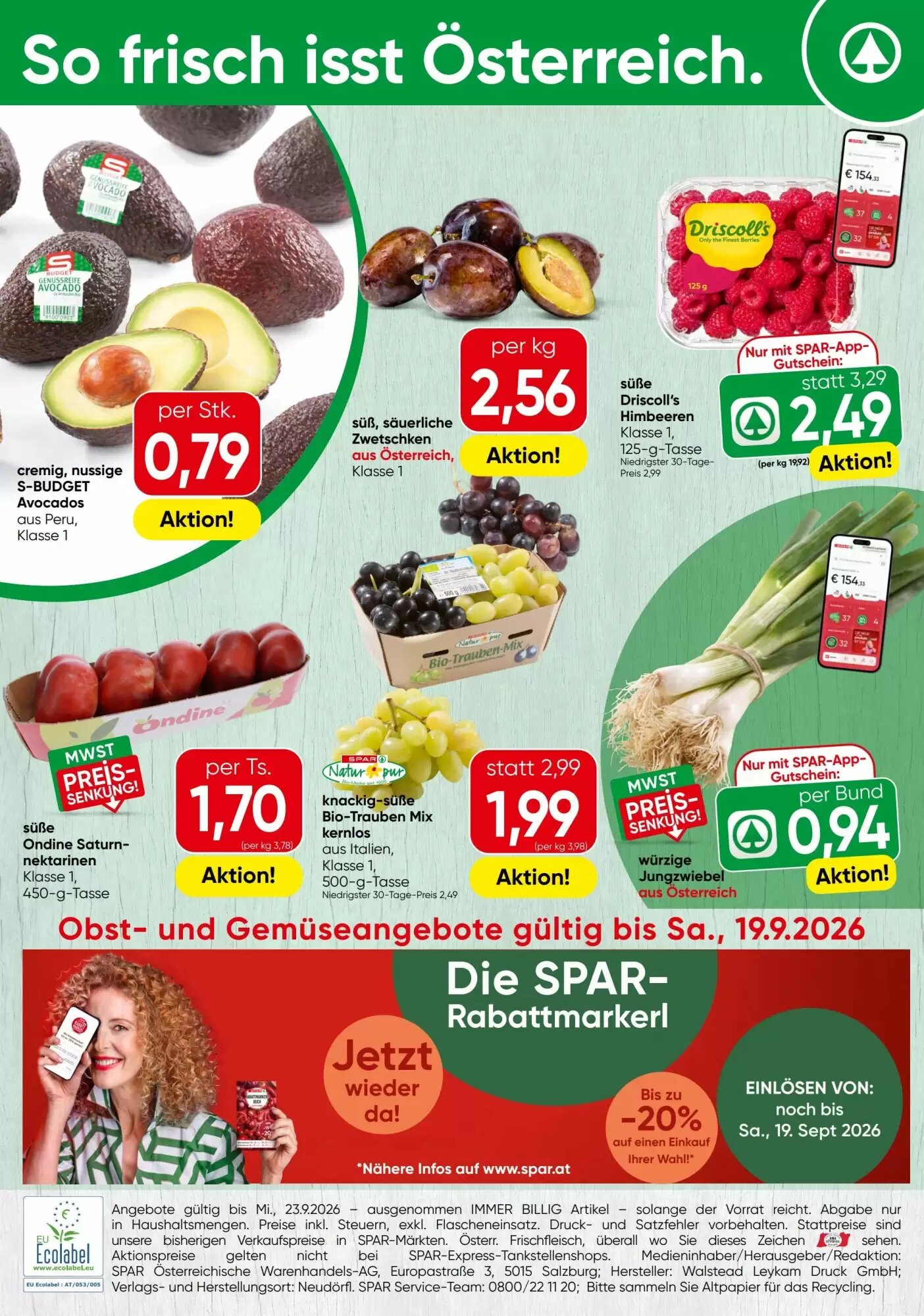 Spar Flugblatt (ab 17.09.2026) - Angebote und Prospekt - Seite 16