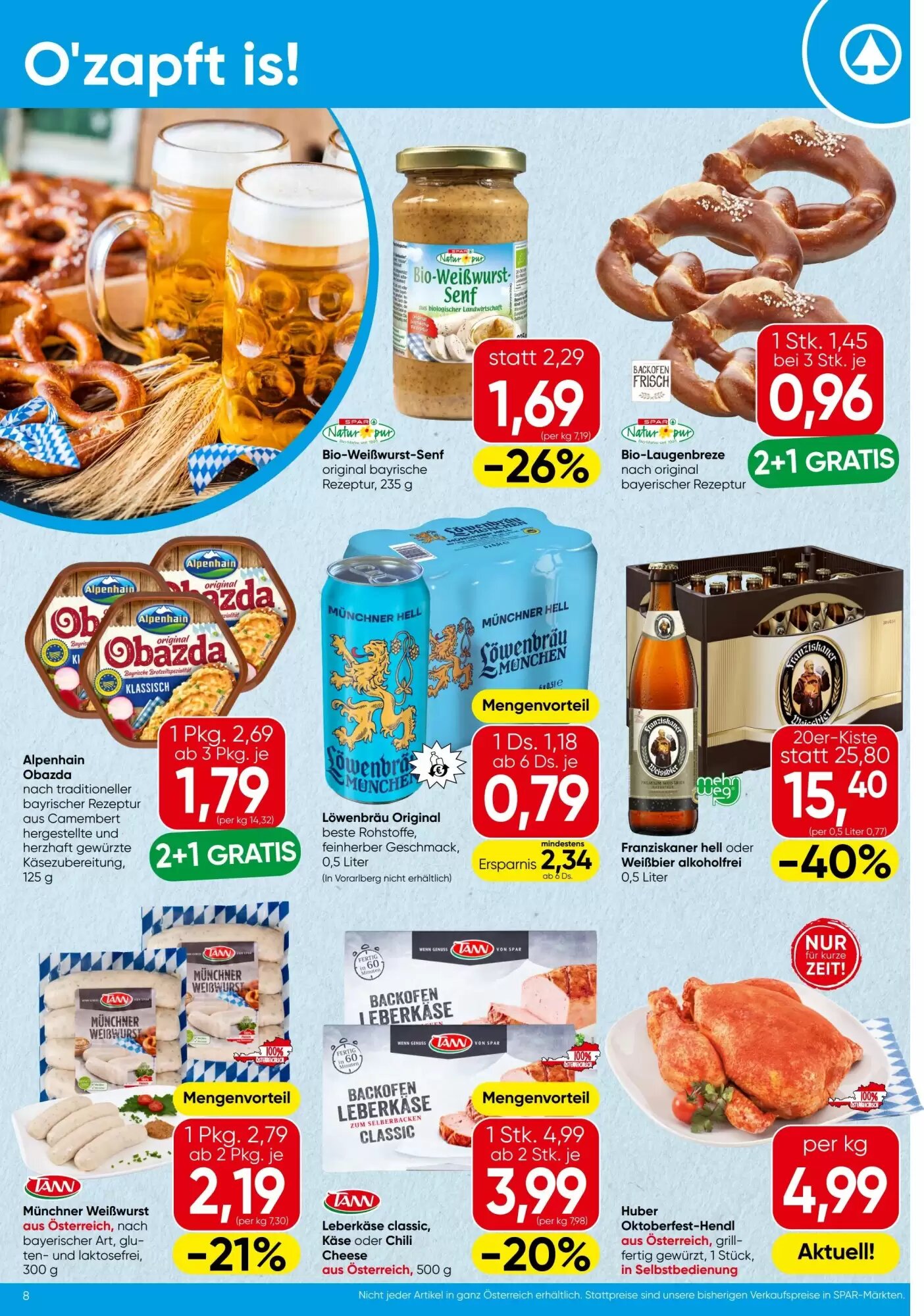 Spar Flugblatt (ab 17.09.2026) - Angebote und Prospekt - Seite 8