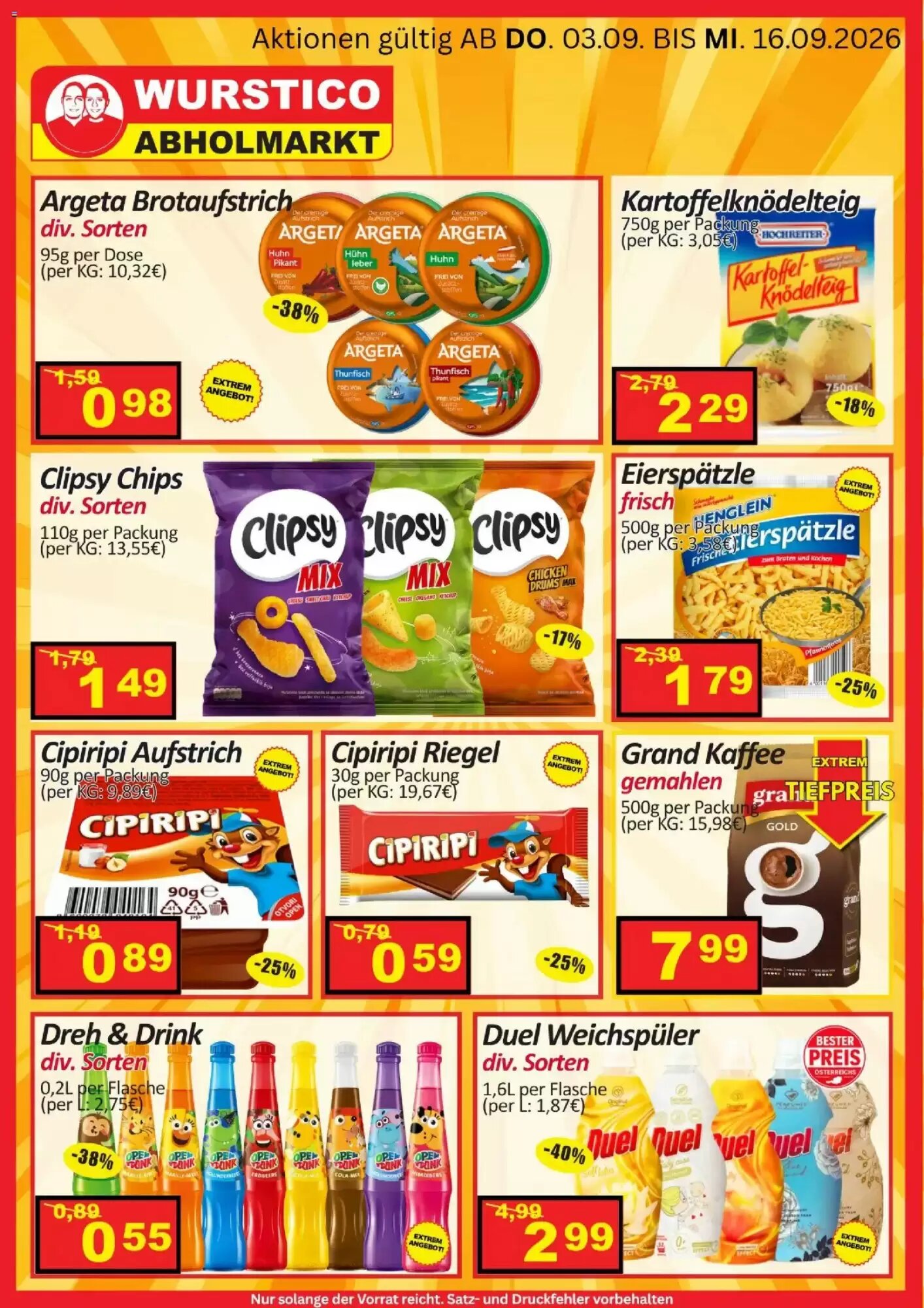 Wurstico Flugblatt (ab 17.09.2026) - Angebote und Prospekt - Seite 8