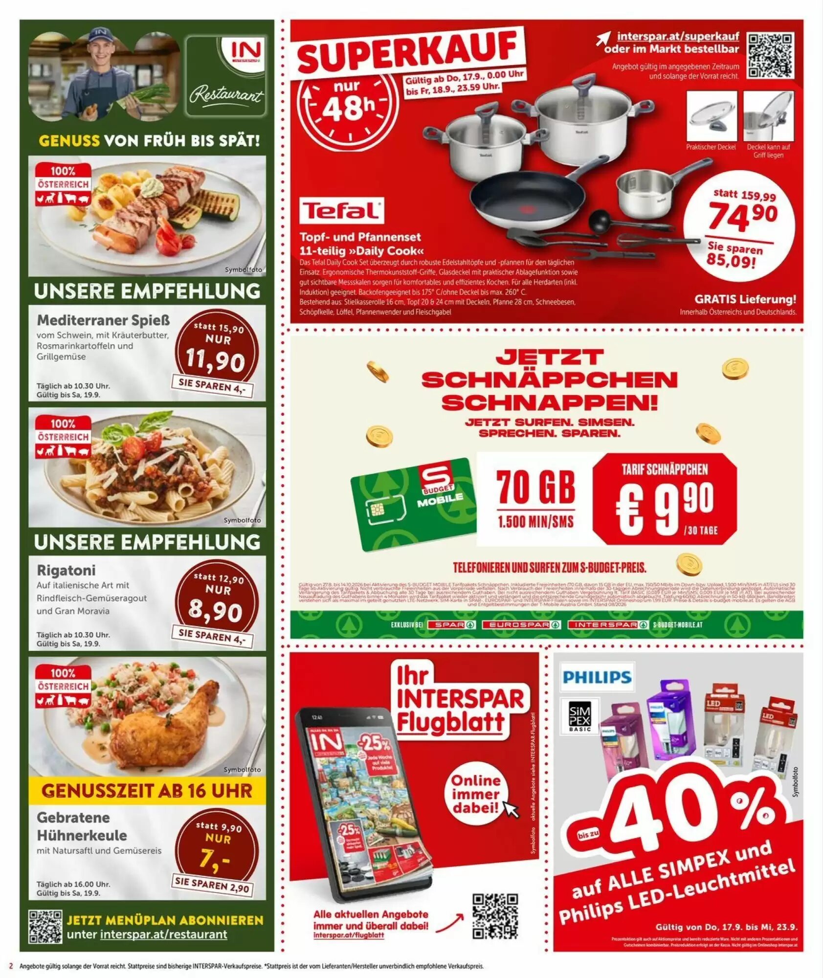 Interspar Flugblatt (ab 17.09.2026) - Angebote und Prospekt - Seite 2