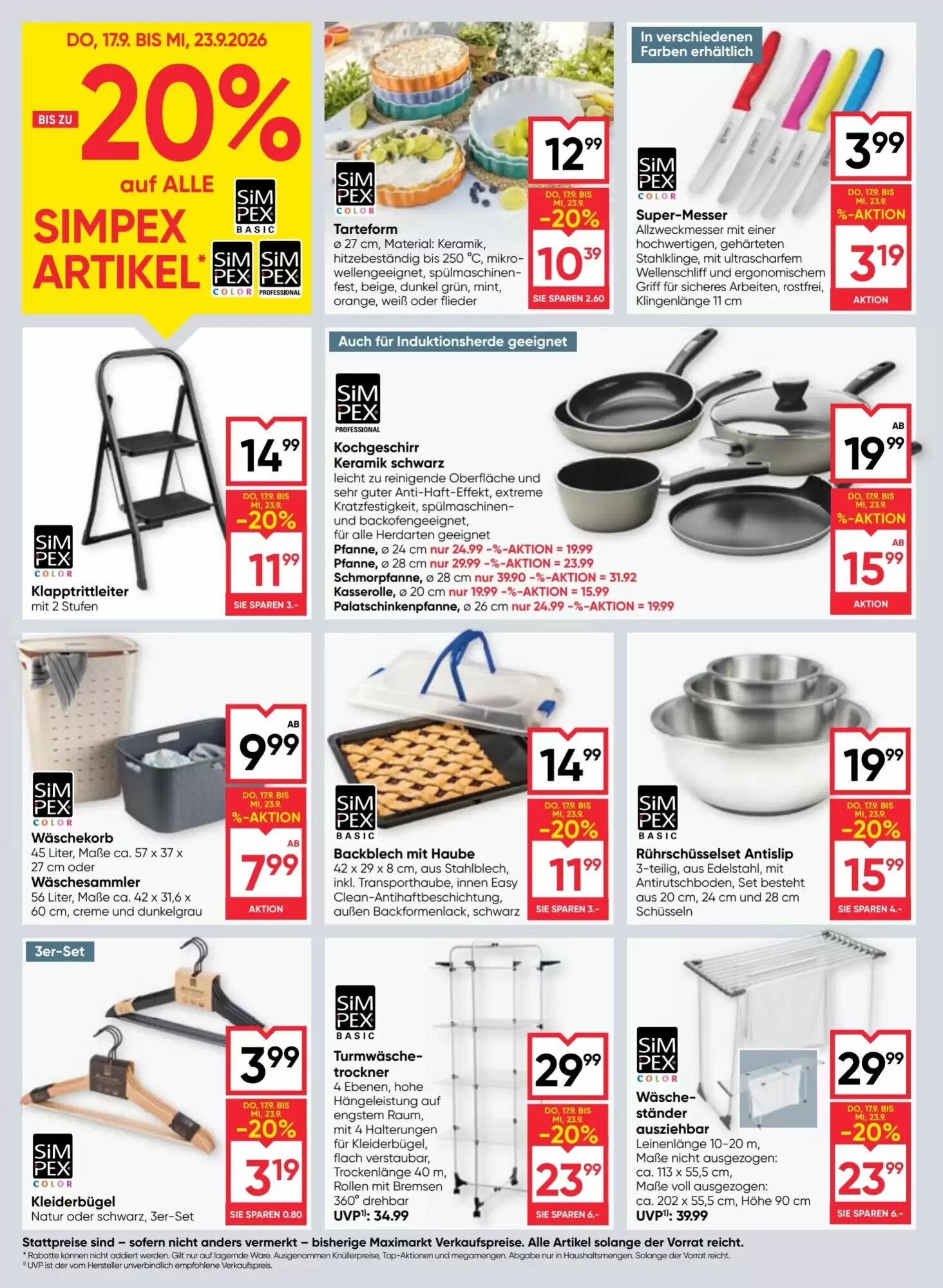 Maximarkt Flugblatt (ab 17.09.2026) - Angebote und Prospekt - Seite 16