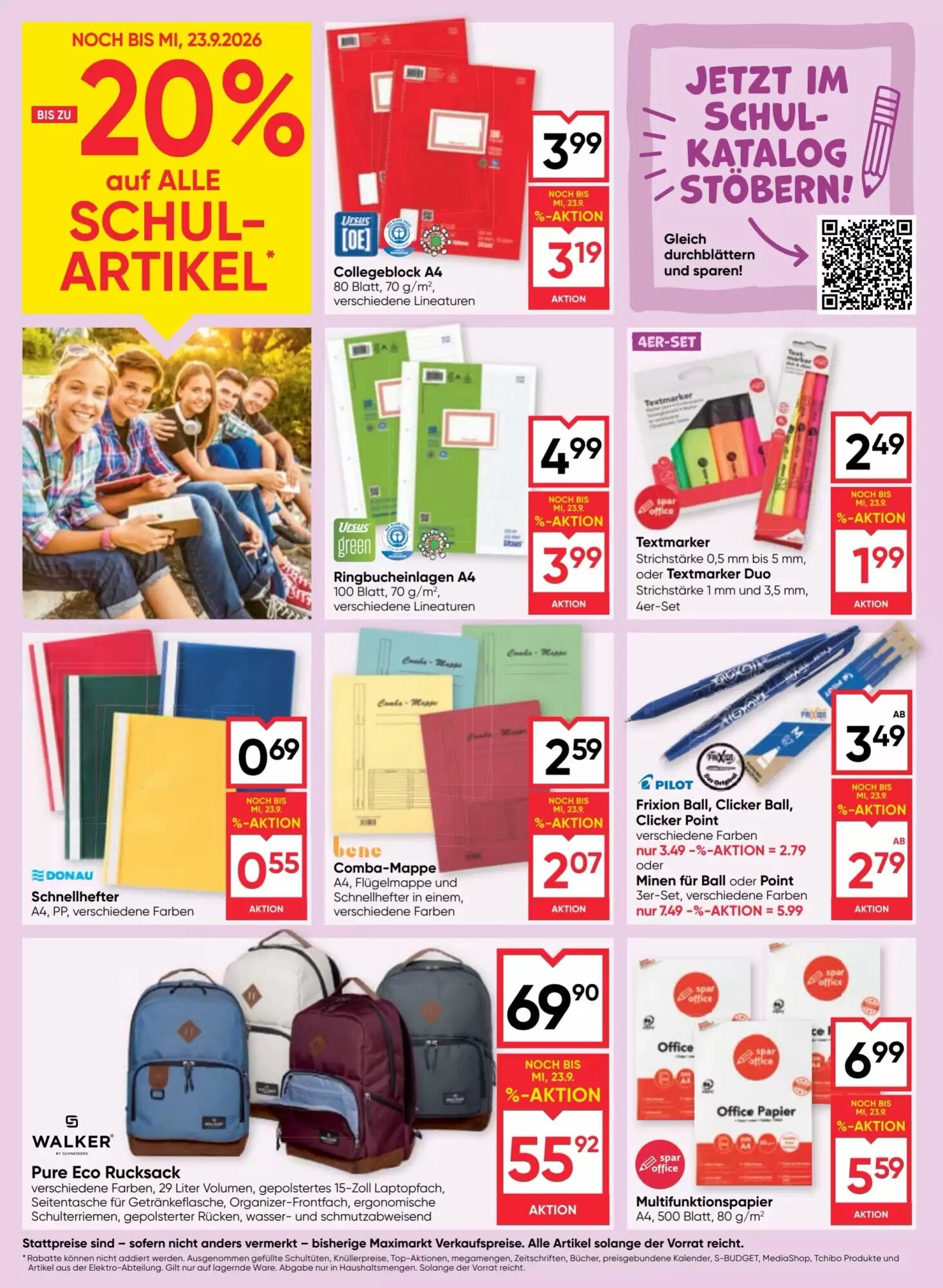 Maximarkt Flugblatt (ab 17.09.2026) - Angebote und Prospekt - Seite 20