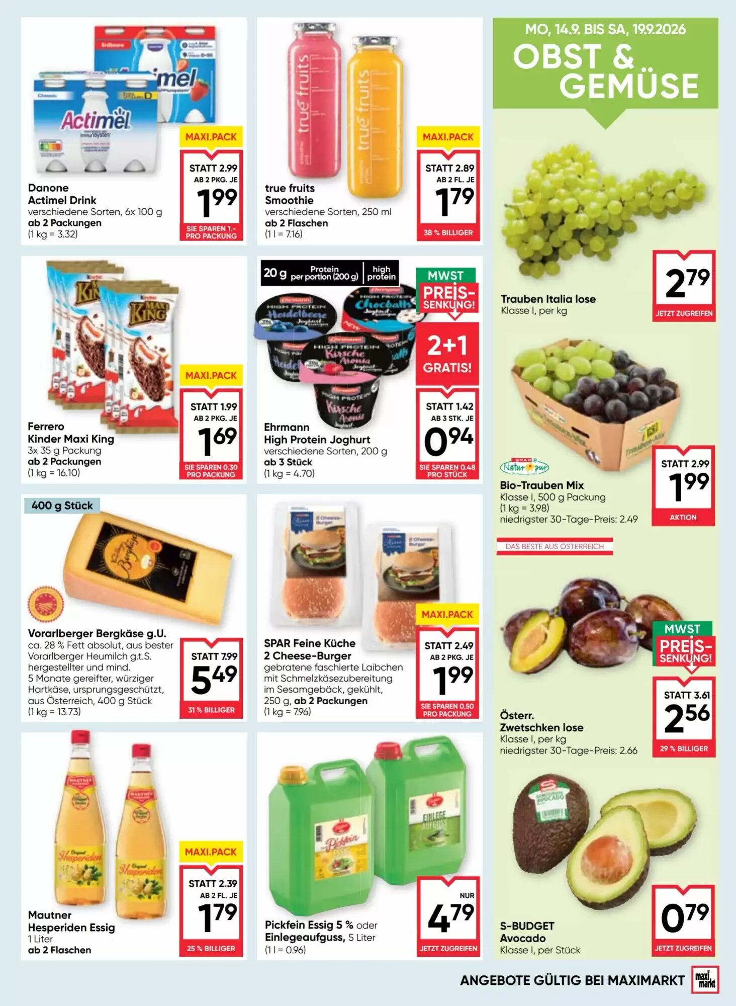 Maximarkt Flugblatt (ab 17.09.2026) - Angebote und Prospekt - Seite 9