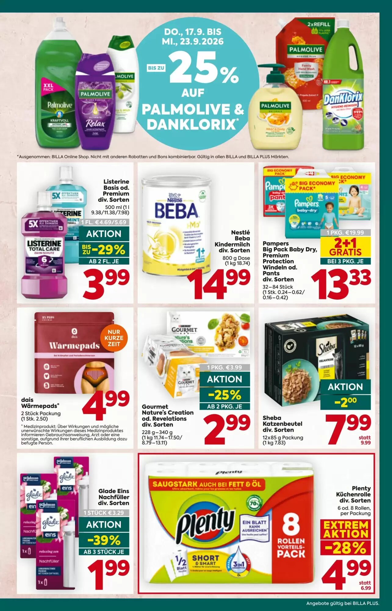 Billa Flugblatt (ab 17.09.2026) - Angebote und Prospekt - Seite 19
