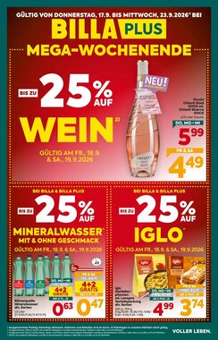 Billa Flugblatt (ab 17.09.2026) - Angebote und Prospekt