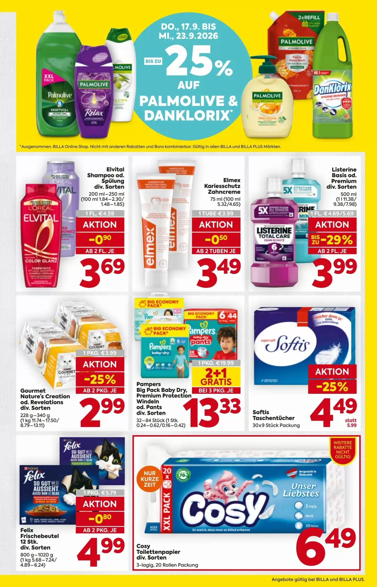 Billa Flugblatt (ab 17.09.2026) - Angebote und Prospekt - Seite 15