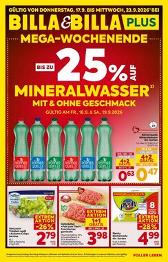Billa Flugblatt (ab 17.09.2026) - Angebote und Prospekt