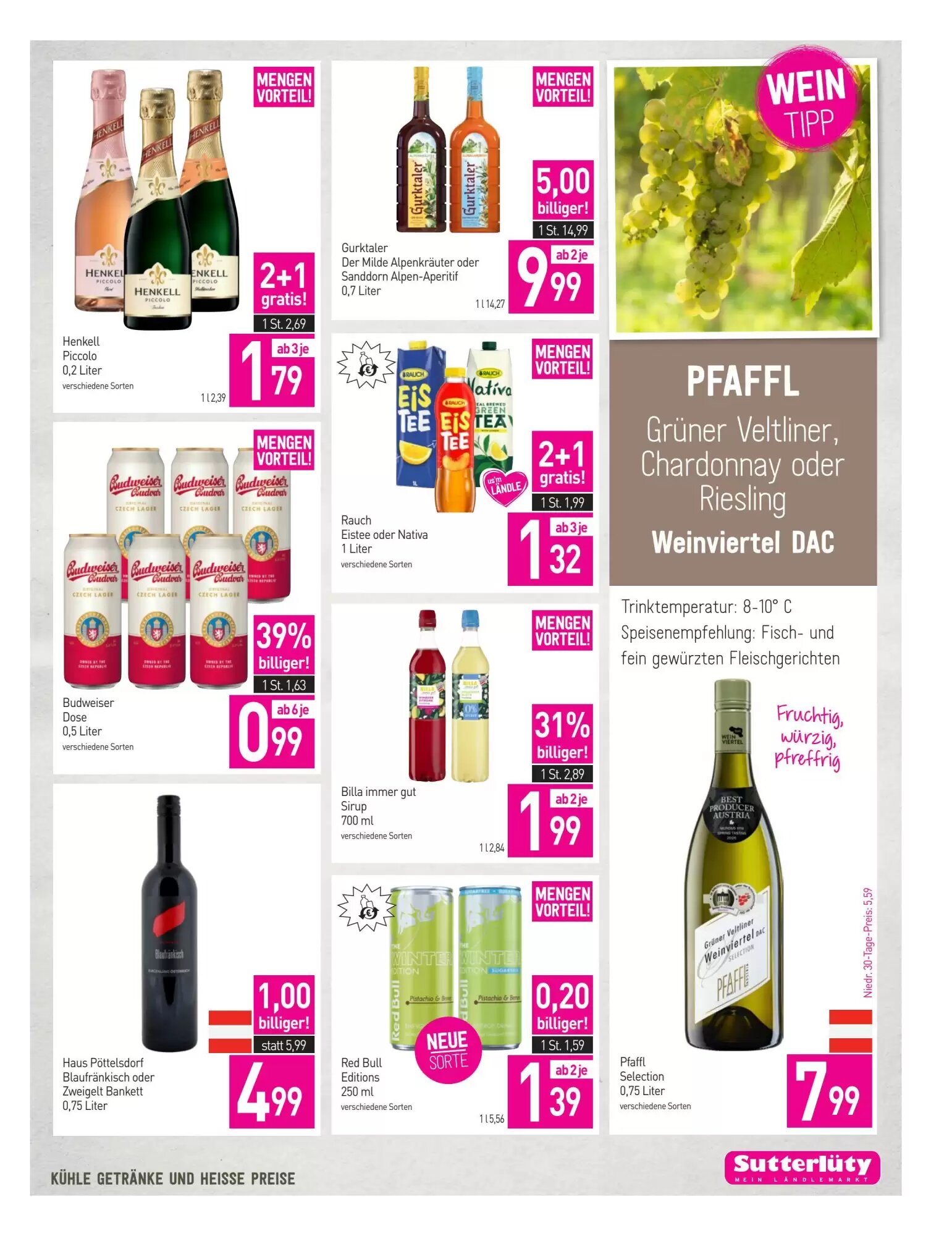 Sutterlüty Flugblatt (ab 17.09.2026) - Angebote und Prospekt - Seite 11