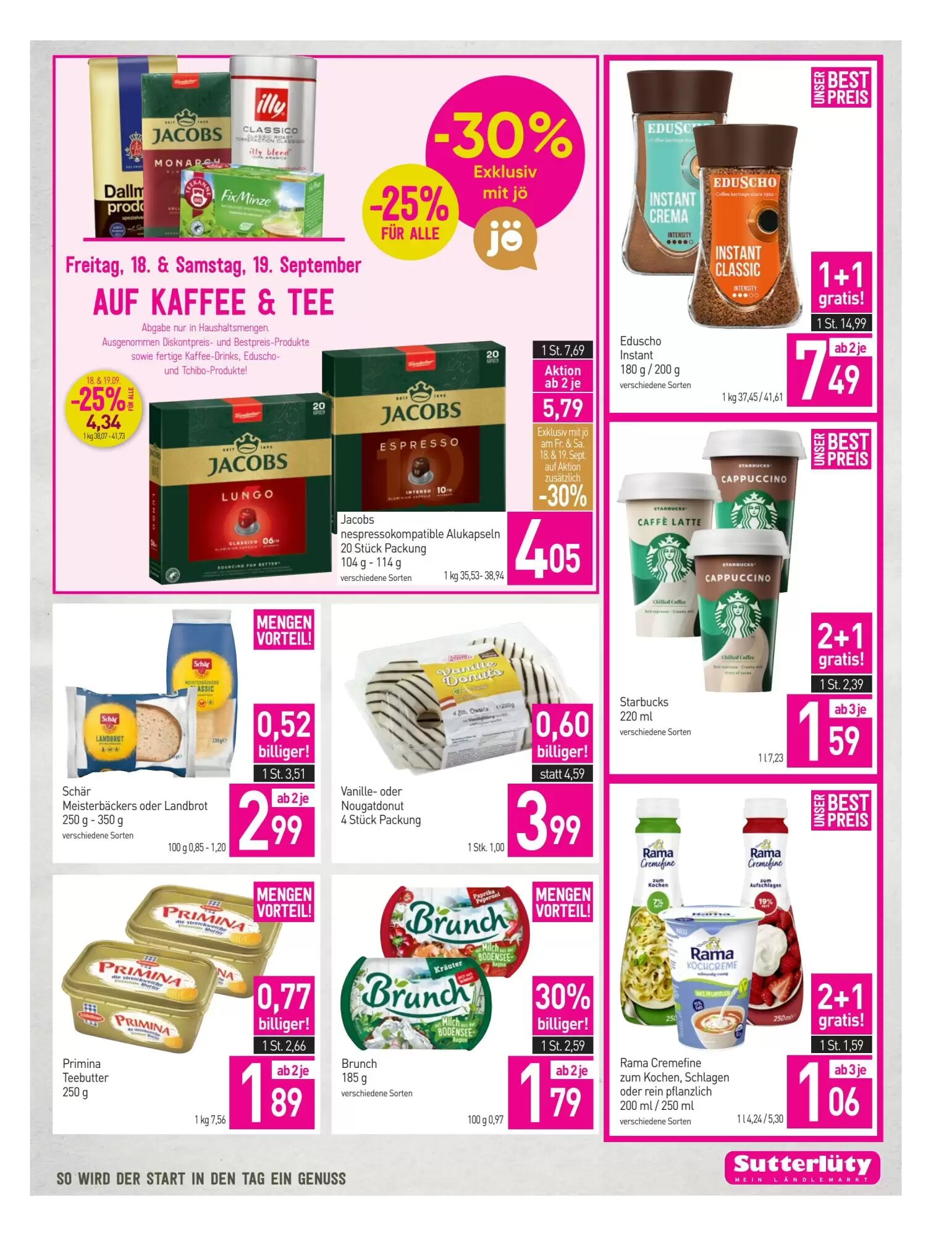 Sutterlüty Flugblatt (ab 17.09.2026) - Angebote und Prospekt - Seite 3