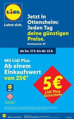 Lidl Flugblatt (ab 17.09.2026) - Angebote und Prospekt