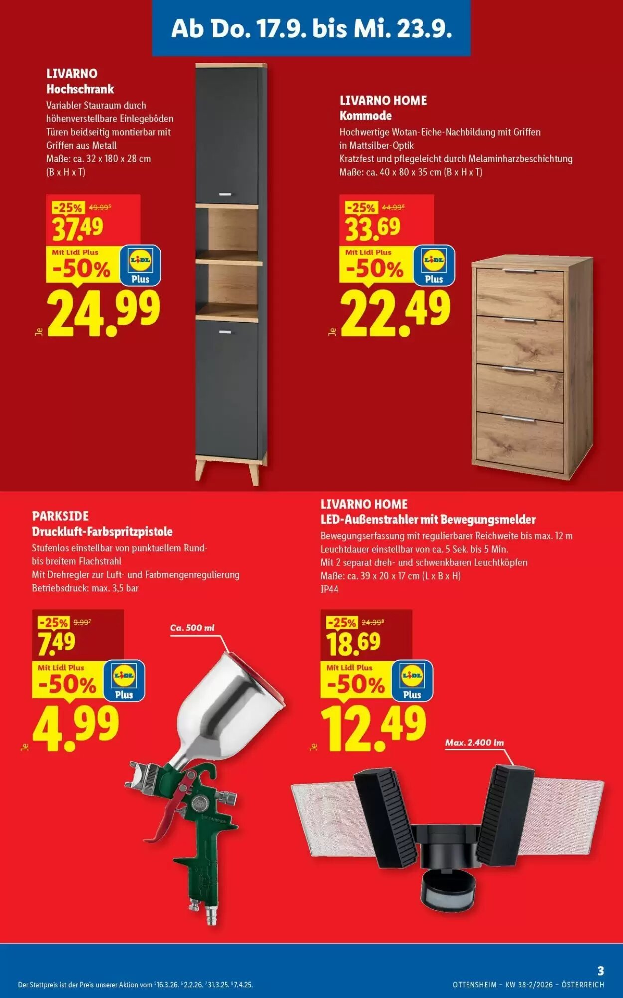 Lidl Flugblatt (ab 17.09.2026) - Angebote und Prospekt - Seite 3