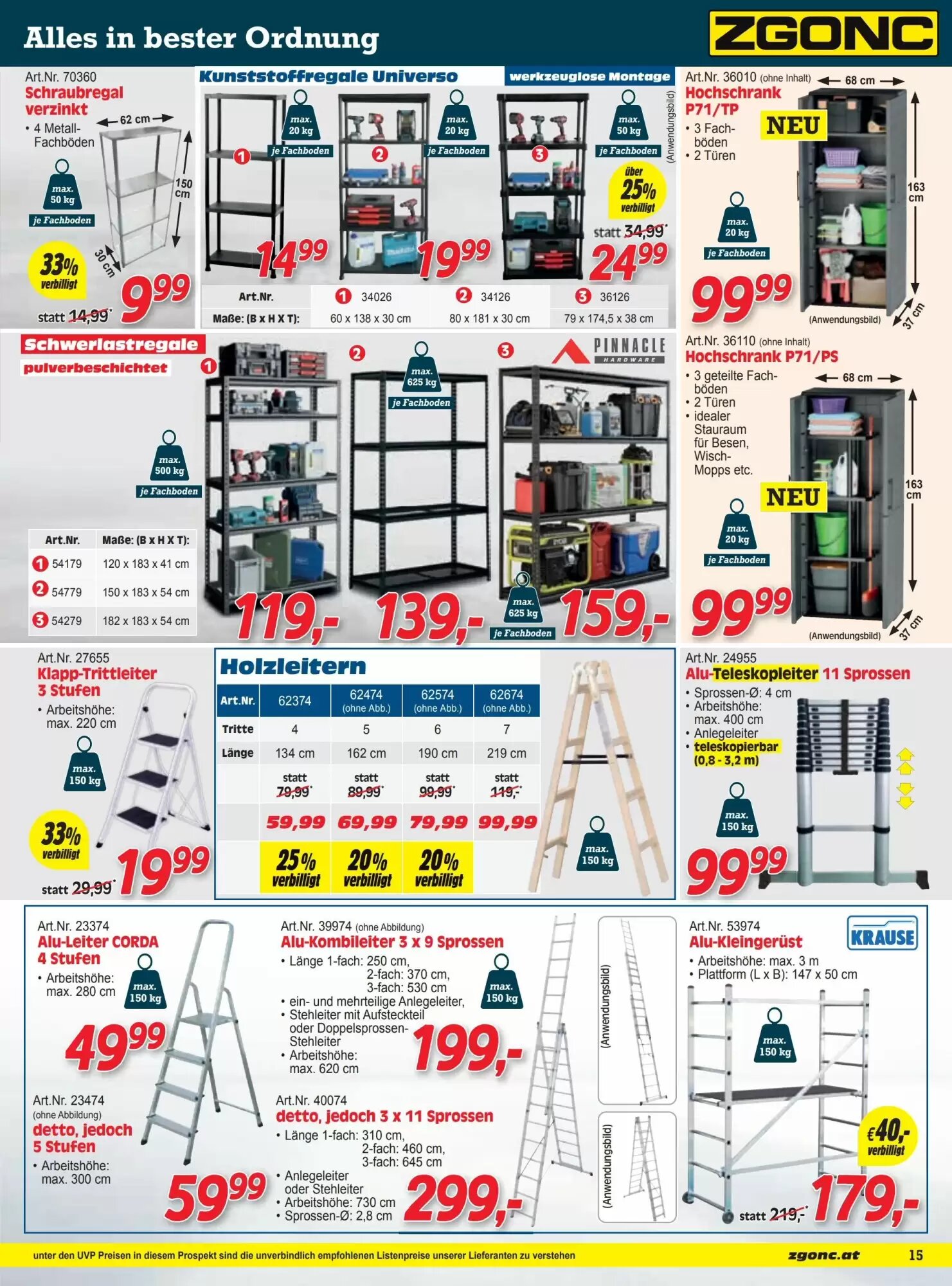 Zgonc Flugblatt (ab 17.09.2026) - Angebote und Prospekt - Seite 15