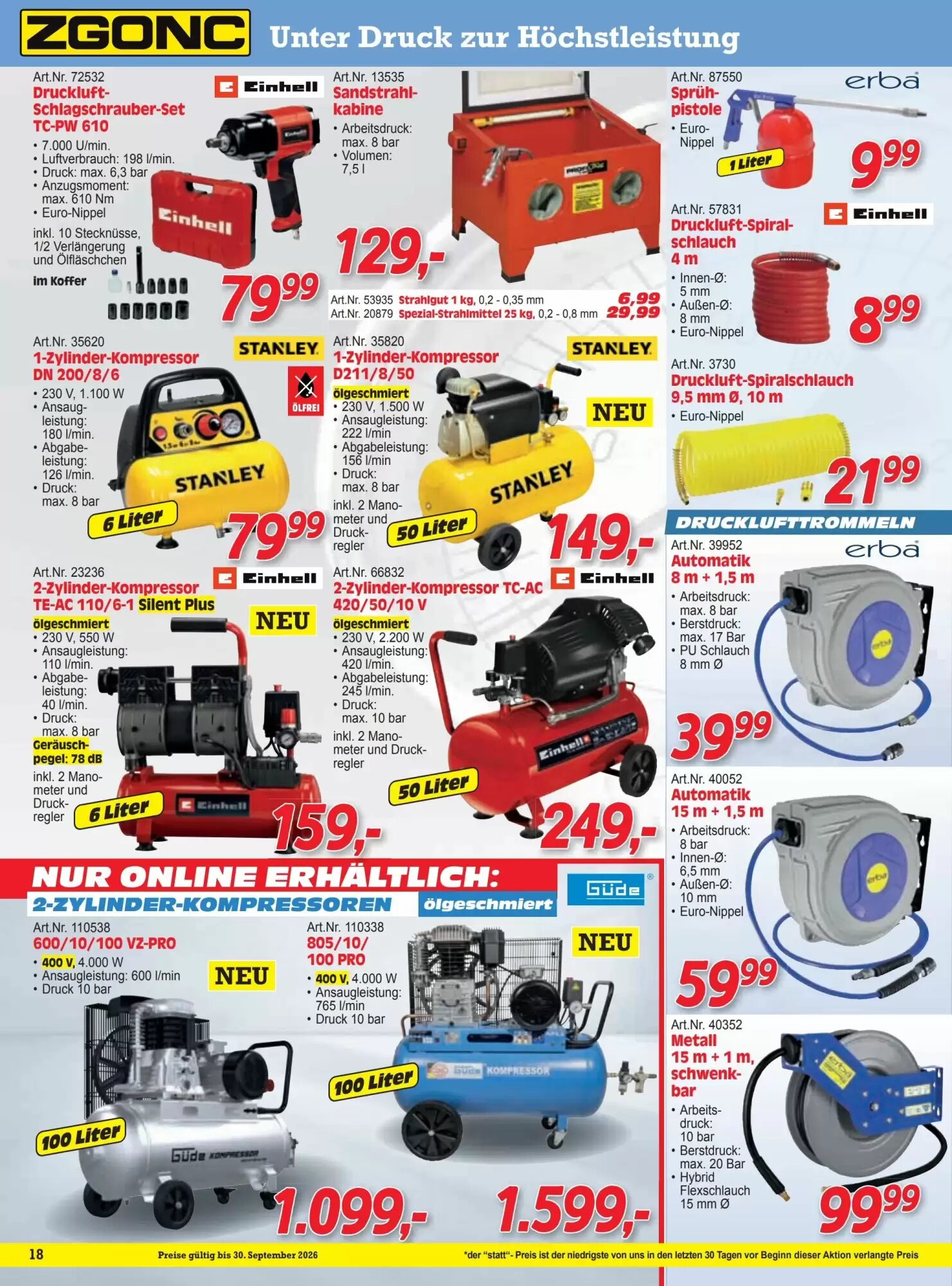 Zgonc Flugblatt (ab 17.09.2026) - Angebote und Prospekt - Seite 18
