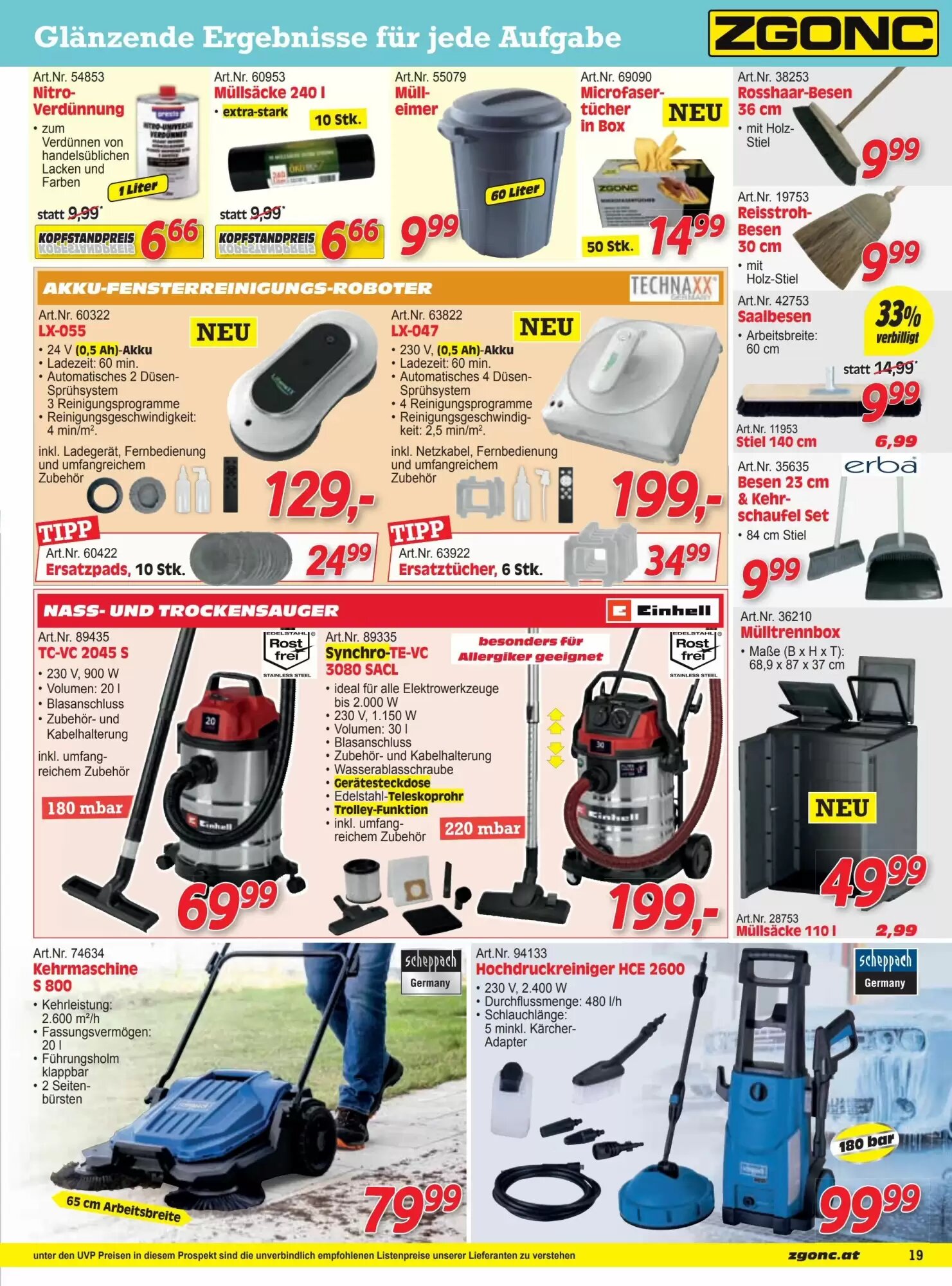 Zgonc Flugblatt (ab 17.09.2026) - Angebote und Prospekt - Seite 19
