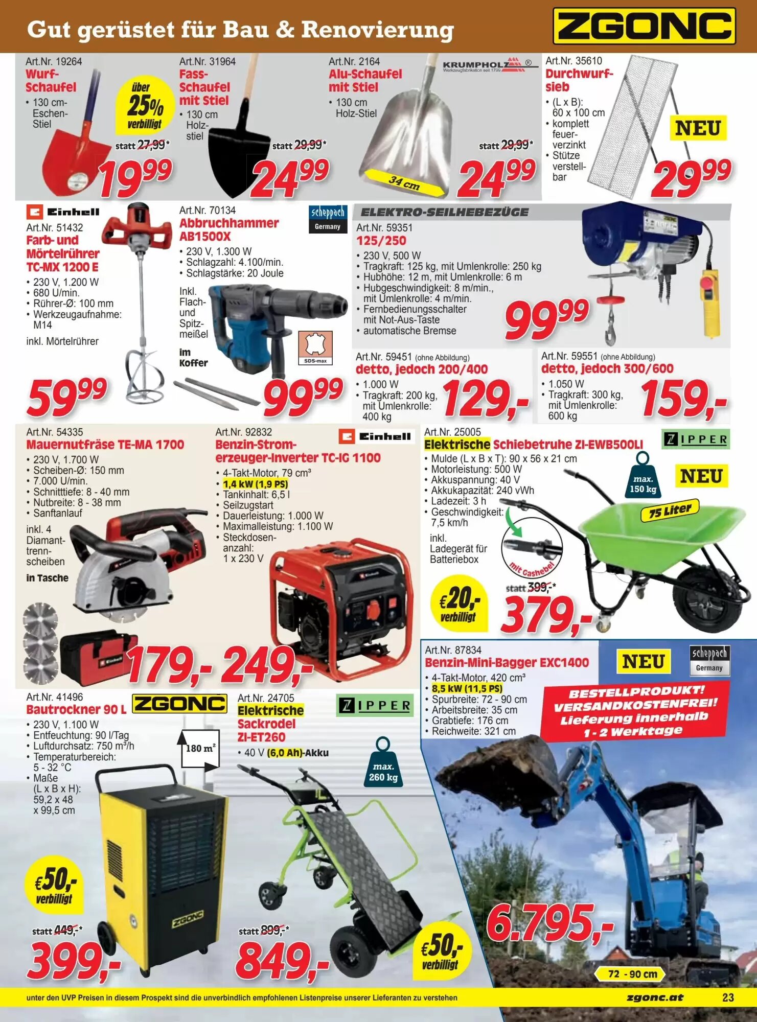 Zgonc Flugblatt (ab 17.09.2026) - Angebote und Prospekt - Seite 23