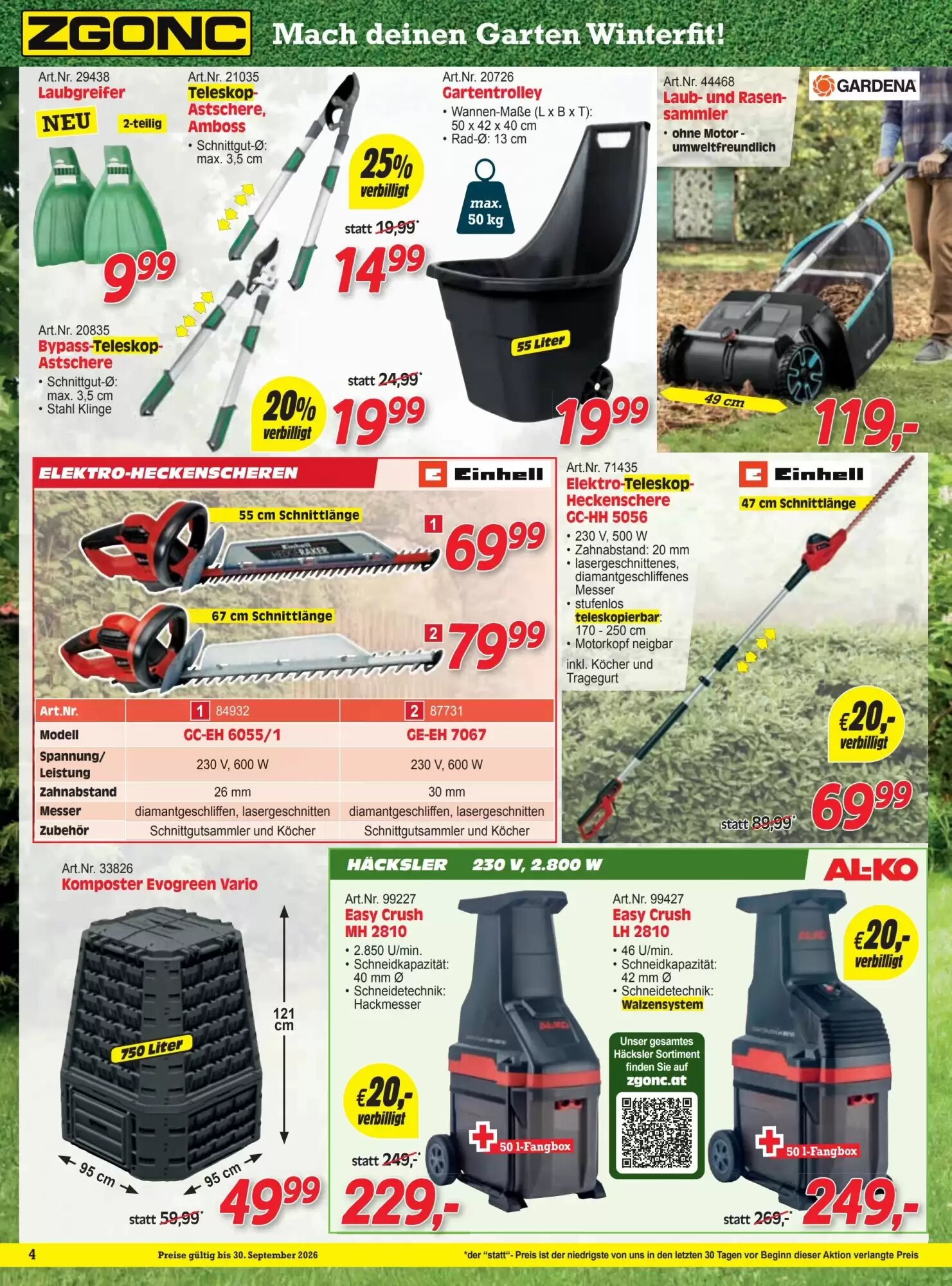 Zgonc Flugblatt (ab 17.09.2026) - Angebote und Prospekt - Seite 4