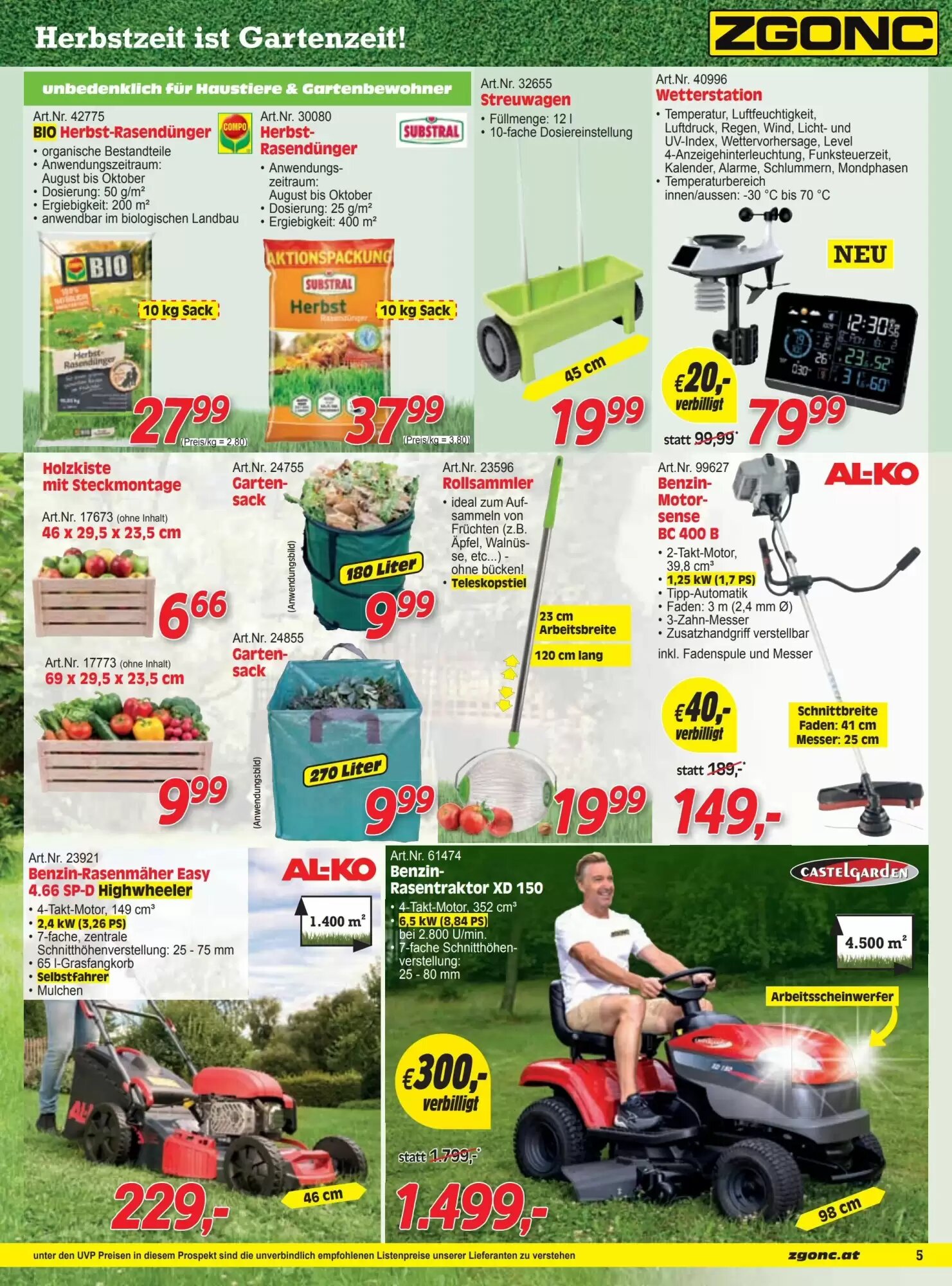 Zgonc Flugblatt (ab 17.09.2026) - Angebote und Prospekt - Seite 5