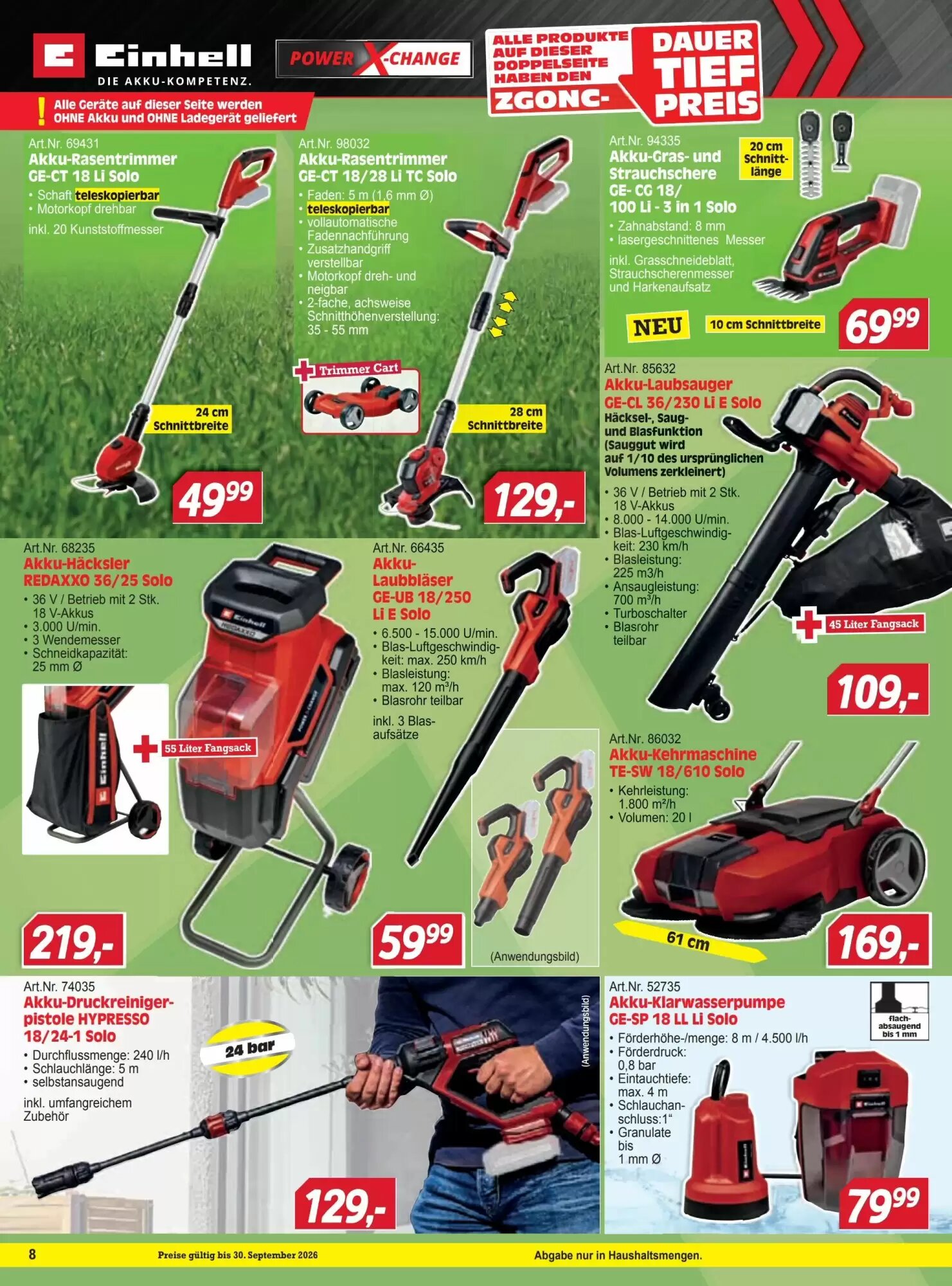 Zgonc Flugblatt (ab 17.09.2026) - Angebote und Prospekt - Seite 8