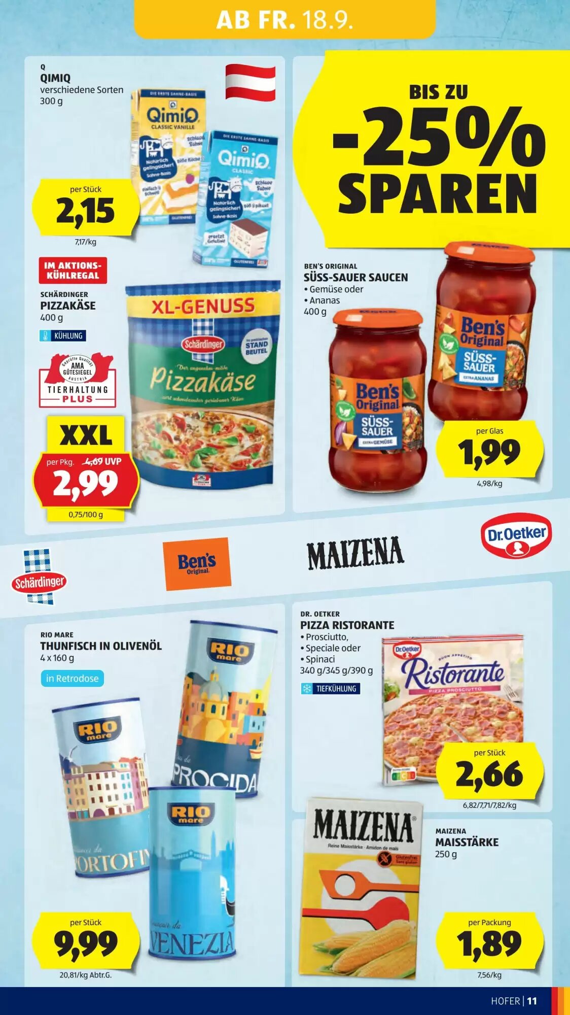 Hofer Flugblatt (ab 18.09.2026) - Angebote und Prospekt - Seite 15