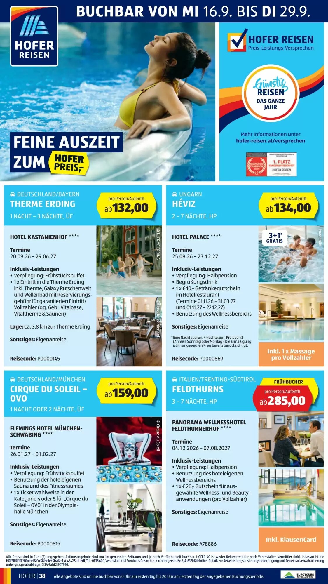 Hofer Flugblatt (ab 18.09.2026) - Angebote und Prospekt - Seite 44