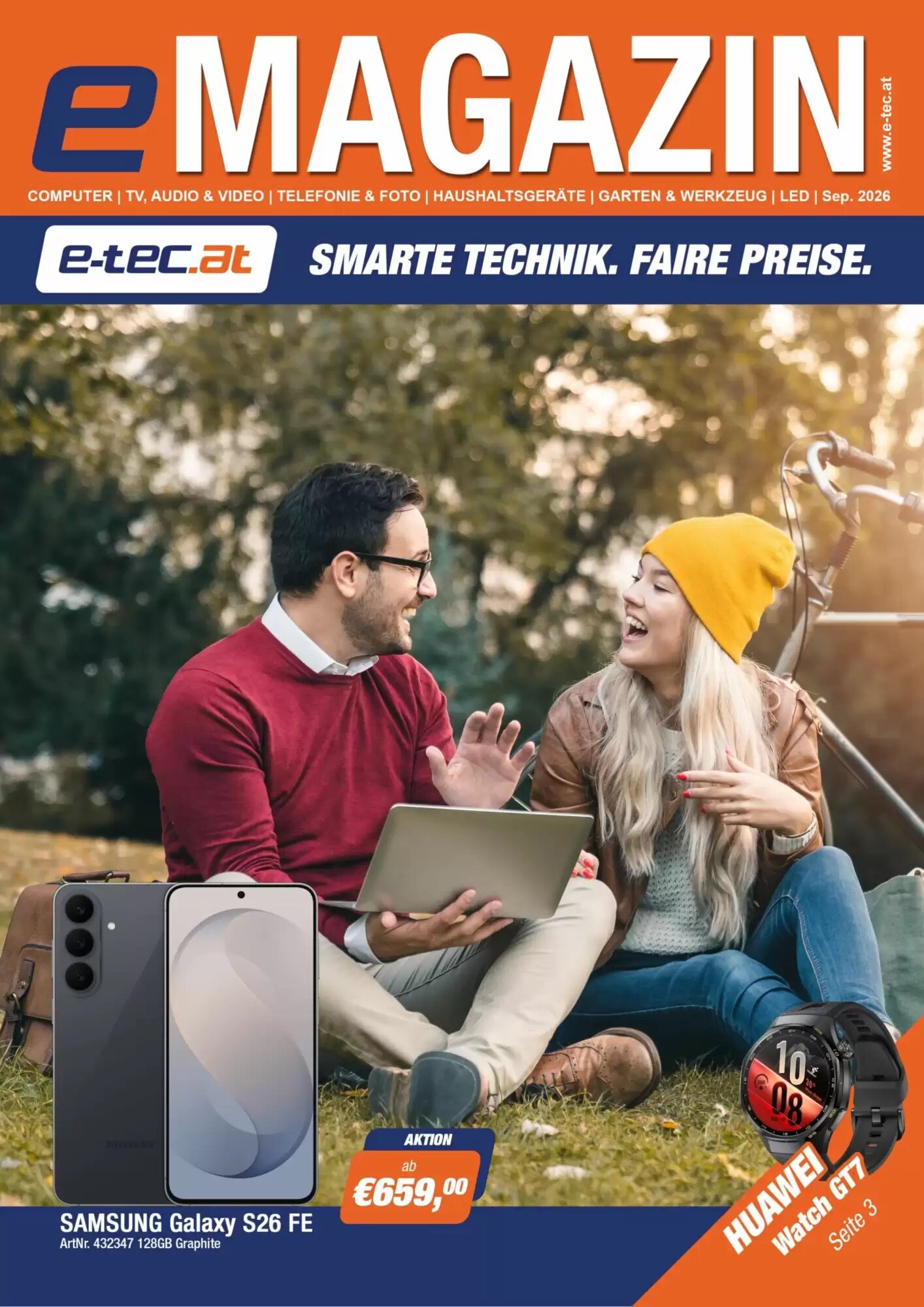 e-tec Flugblatt (ab 18.09.2026) - Angebote und Prospekt - Seite 1