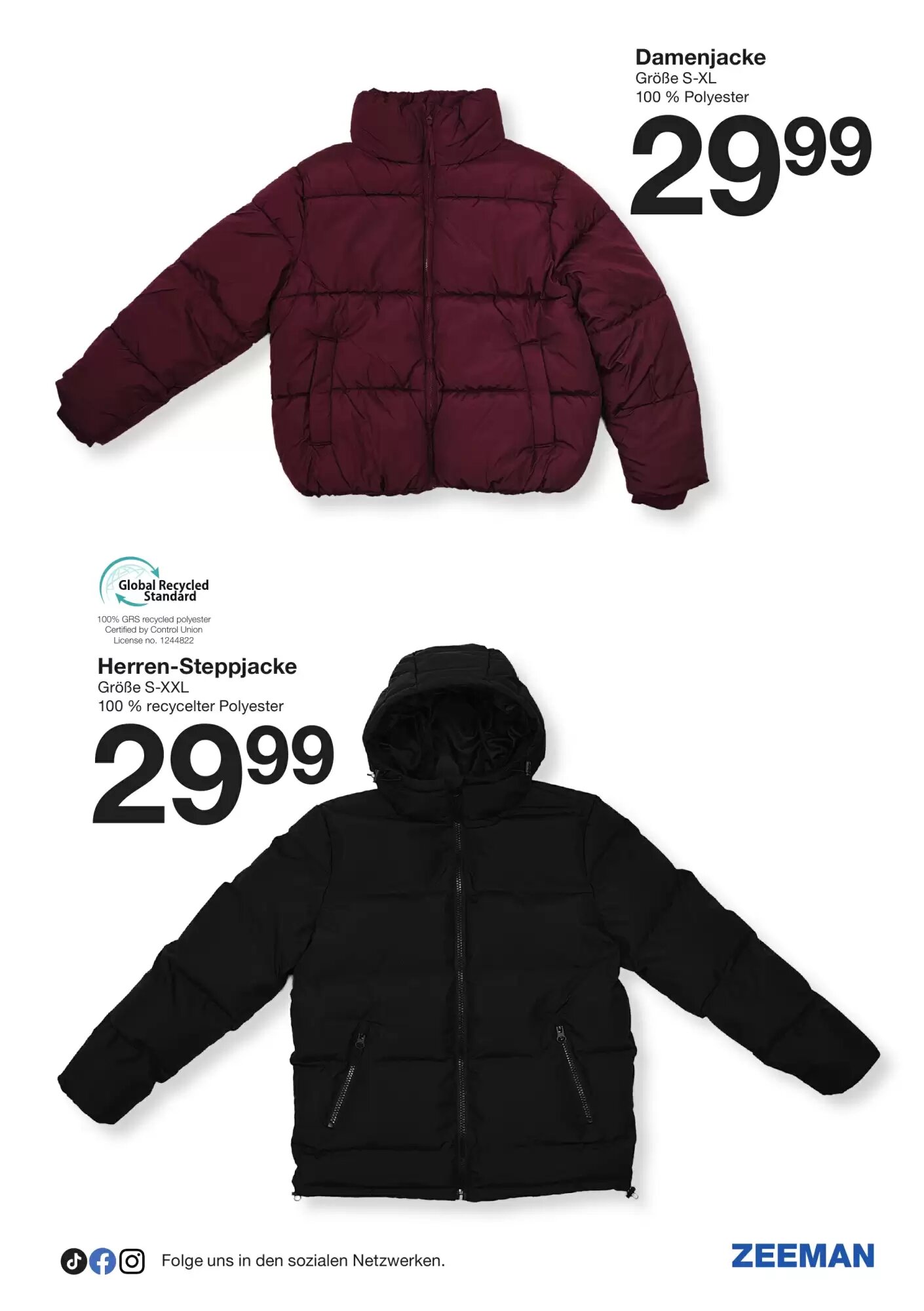 Zeeman Flugblatt (ab 19.09.2026) - Angebote und Prospekt - Seite 9