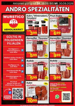 Wurstico Flugblatt (ab 19.09.2026) - Angebote und Prospekt