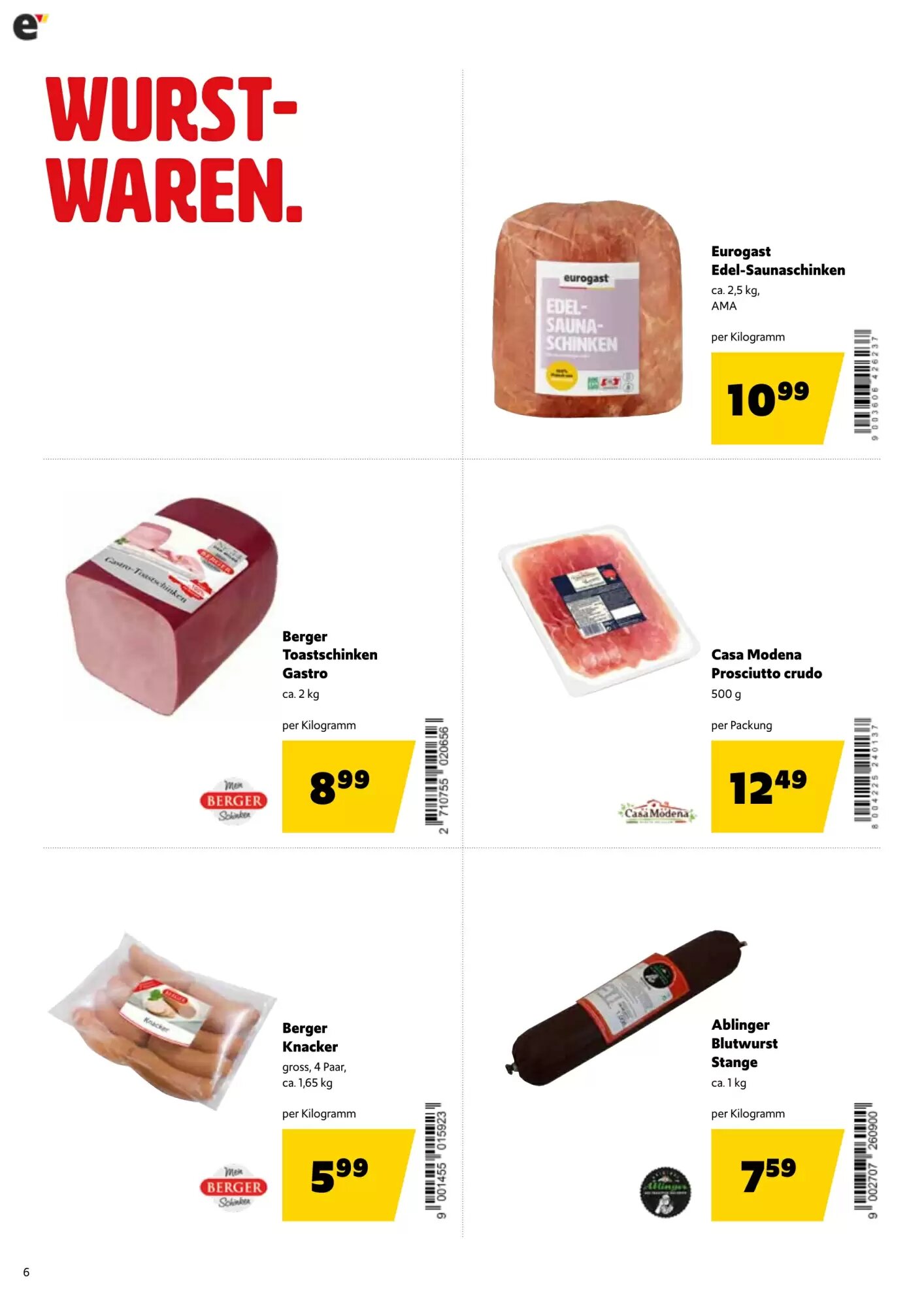 Landmarkt Flugblatt (ab 20.09.2026) - Angebote und Prospekt - Seite 6
