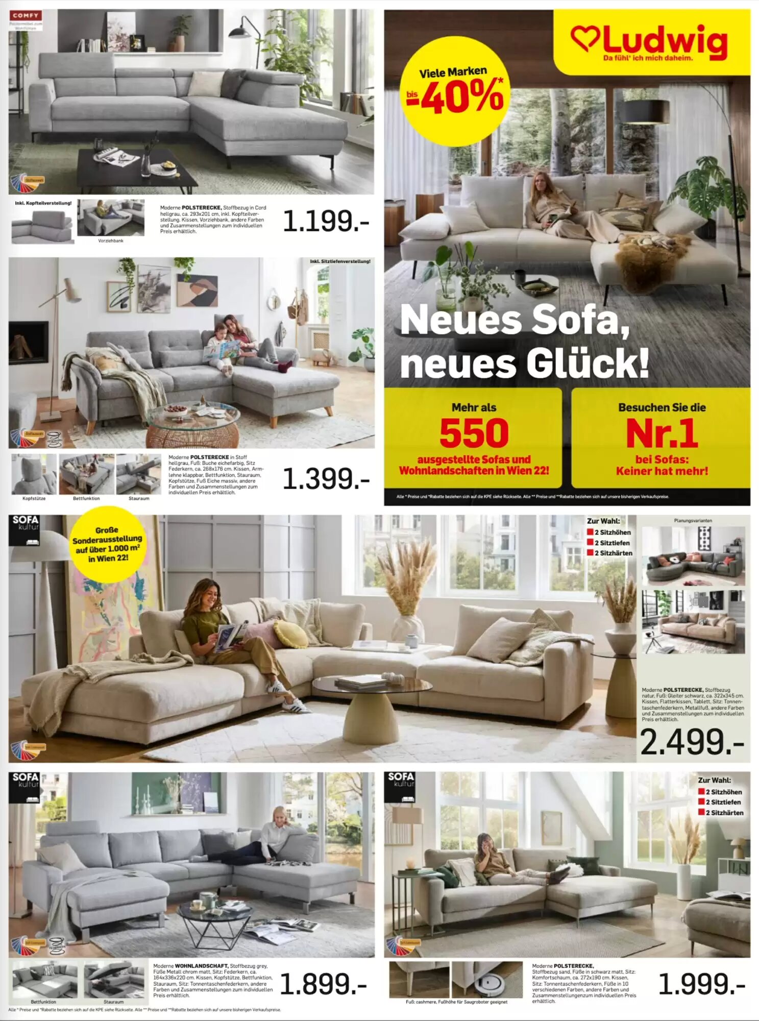 Möbel Ludwig Flugblatt (ab 20.09.2026) - Angebote und Prospekt - Seite 1