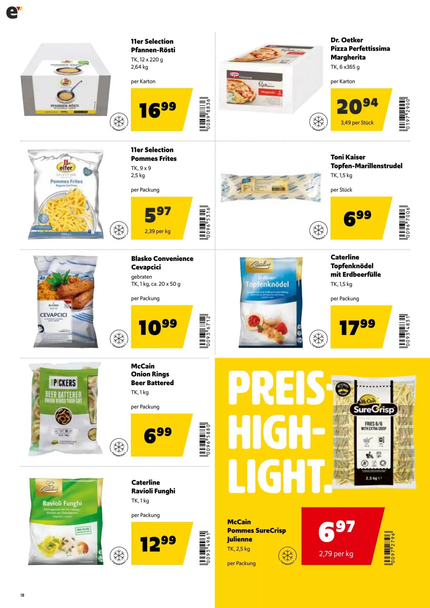 Eurogast Grissemann Flugblatt (ab 21.09.2026) - Angebote und Prospekt - Seite 18