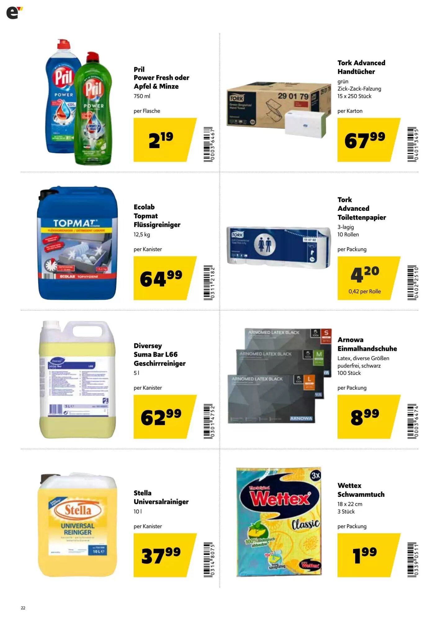 Eurogast Grissemann Flugblatt (ab 21.09.2026) - Angebote und Prospekt - Seite 22