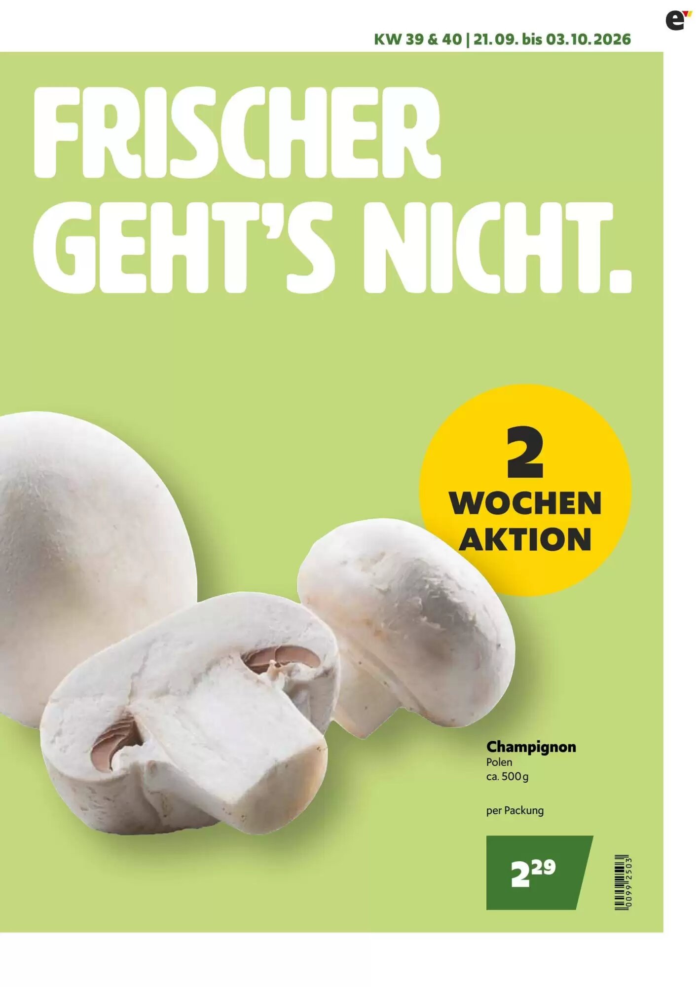 Eurogast Grissemann Flugblatt (ab 21.09.2026) - Angebote und Prospekt - Seite 3